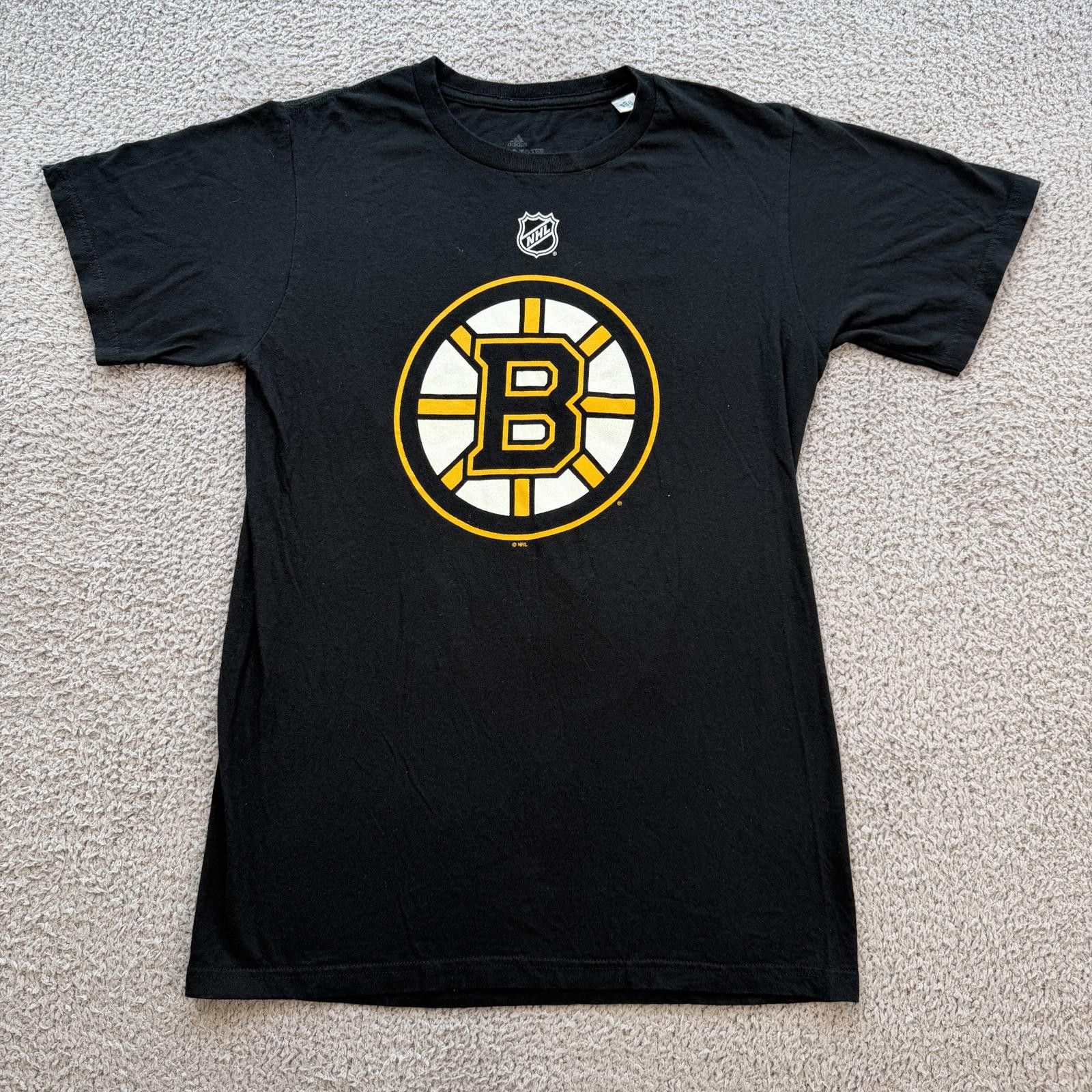 Adidas Boston Bruins Patrice Bergeron #37 Adidas NHL T Shirt Mens S Size US S / EU 44-46 / 1 - 1 Thumbnail