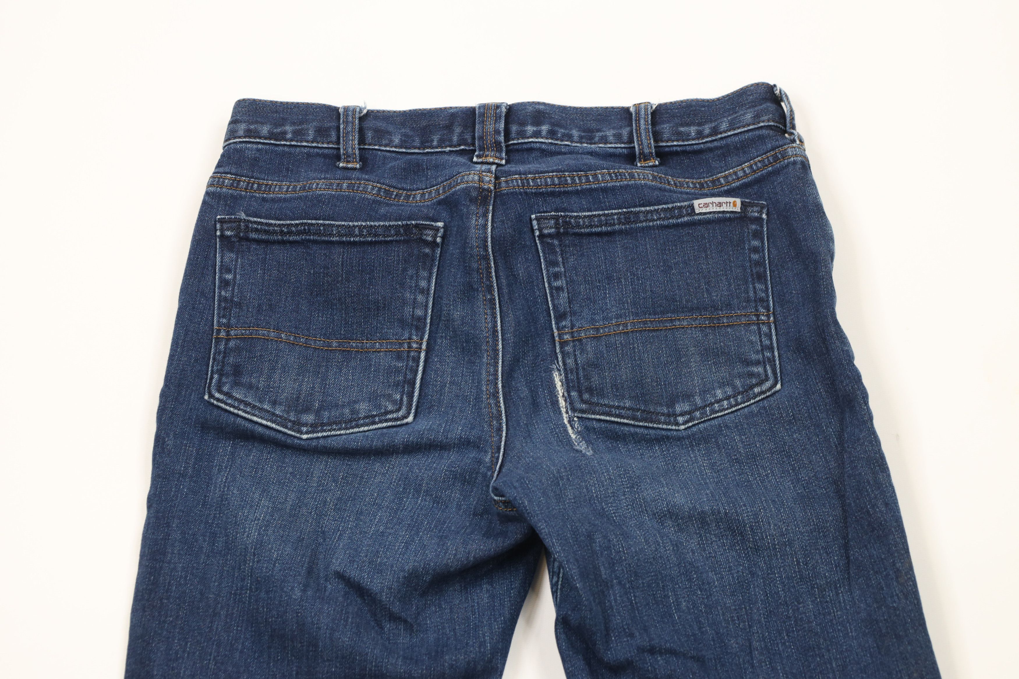 Carhartt × Vintage Vintage Y2K Carhartt Spell Original Fit Straight Leg Jeans Size 27" / US 4 / IT 40 - 9 Thumbnail