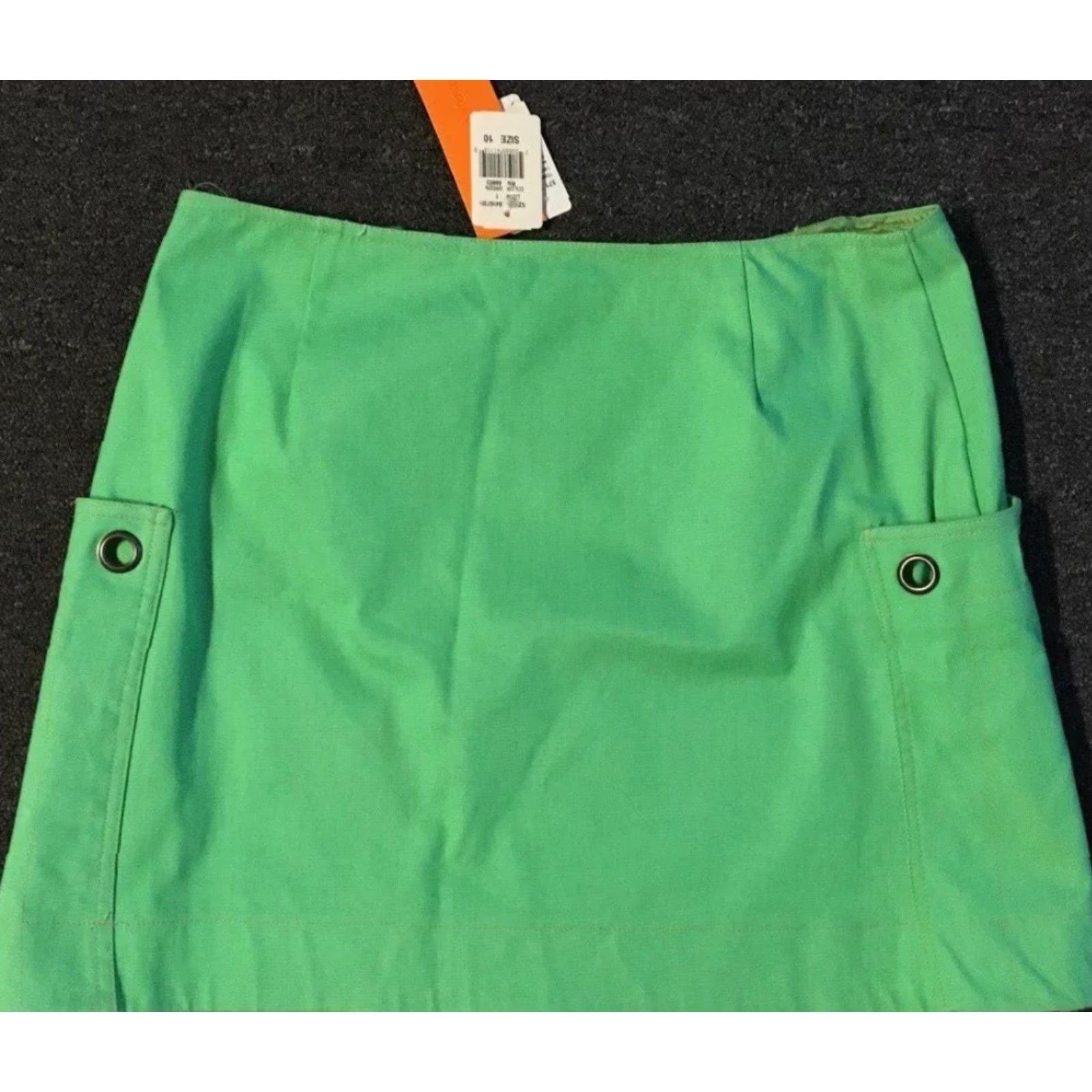 Vintage VINTAGE Cynthia Steffe Mini Skirt 10 Skirt Women Green Punk Grunge 90s Y2K Emo Gothic Size 32" / US 10 / IT 46 - 5 Thumbnail