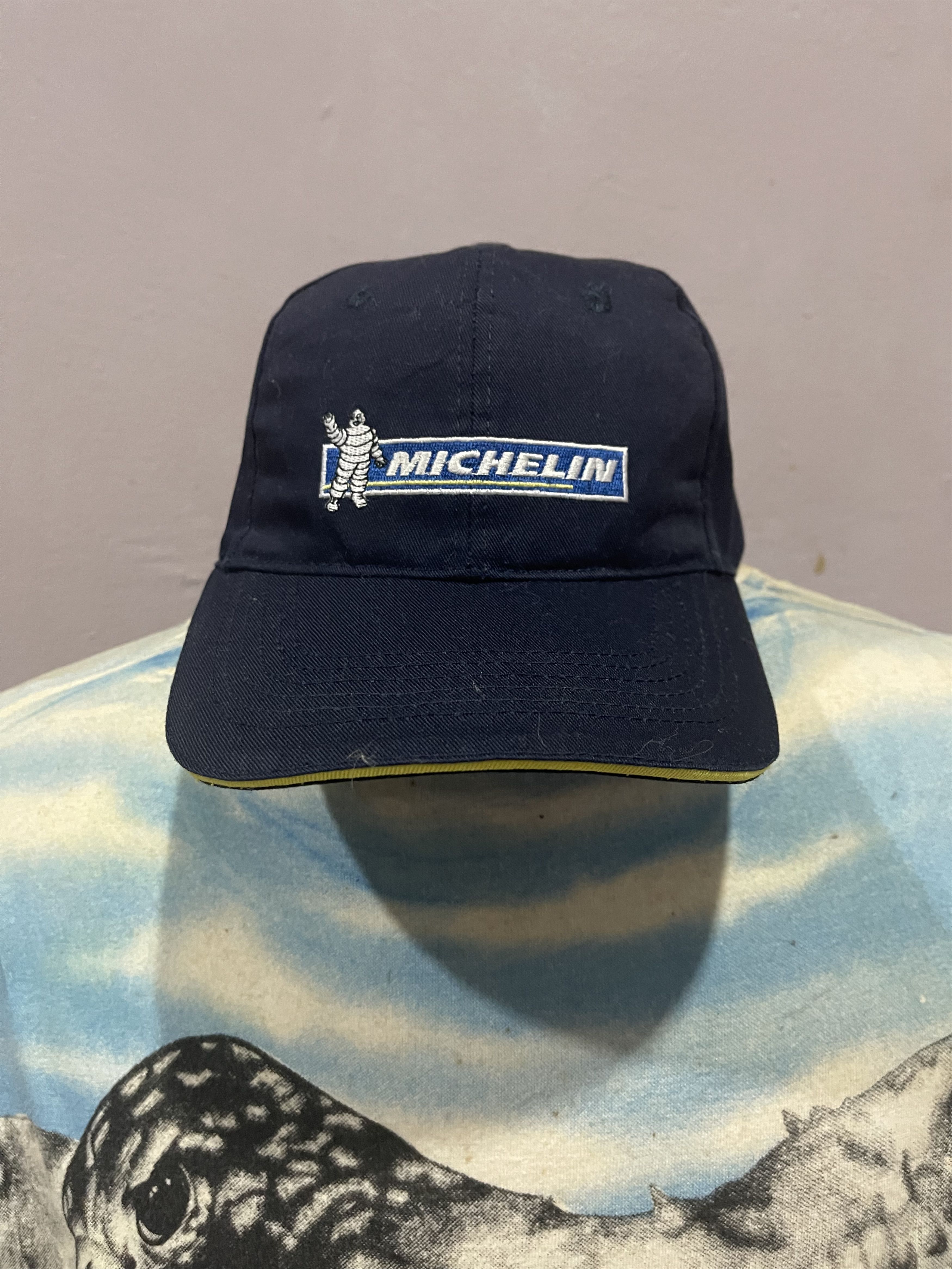Vintage Vintage Michelin Hat Cap Size ONE SIZE - 1 Thumbnail