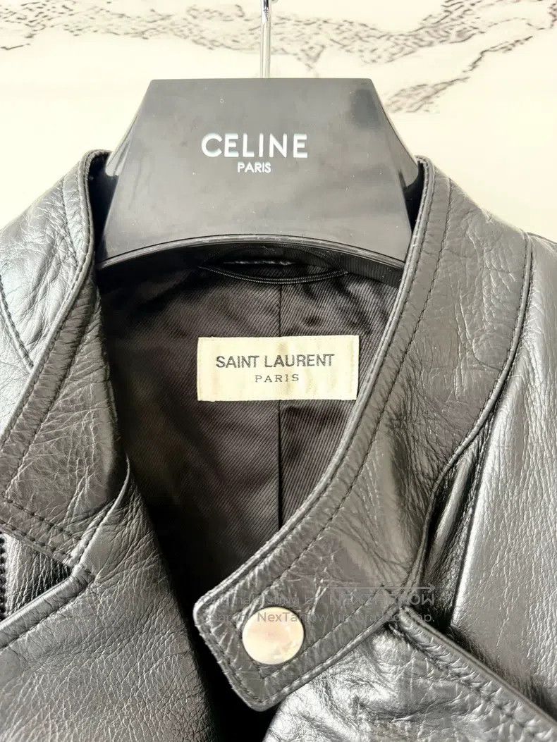 Saint Laurent Paris Saint Laurent Paris Multi-Zip Cowhide Biker Leather Jacket Size US S / EU 44-46 / 1 - 3 Thumbnail