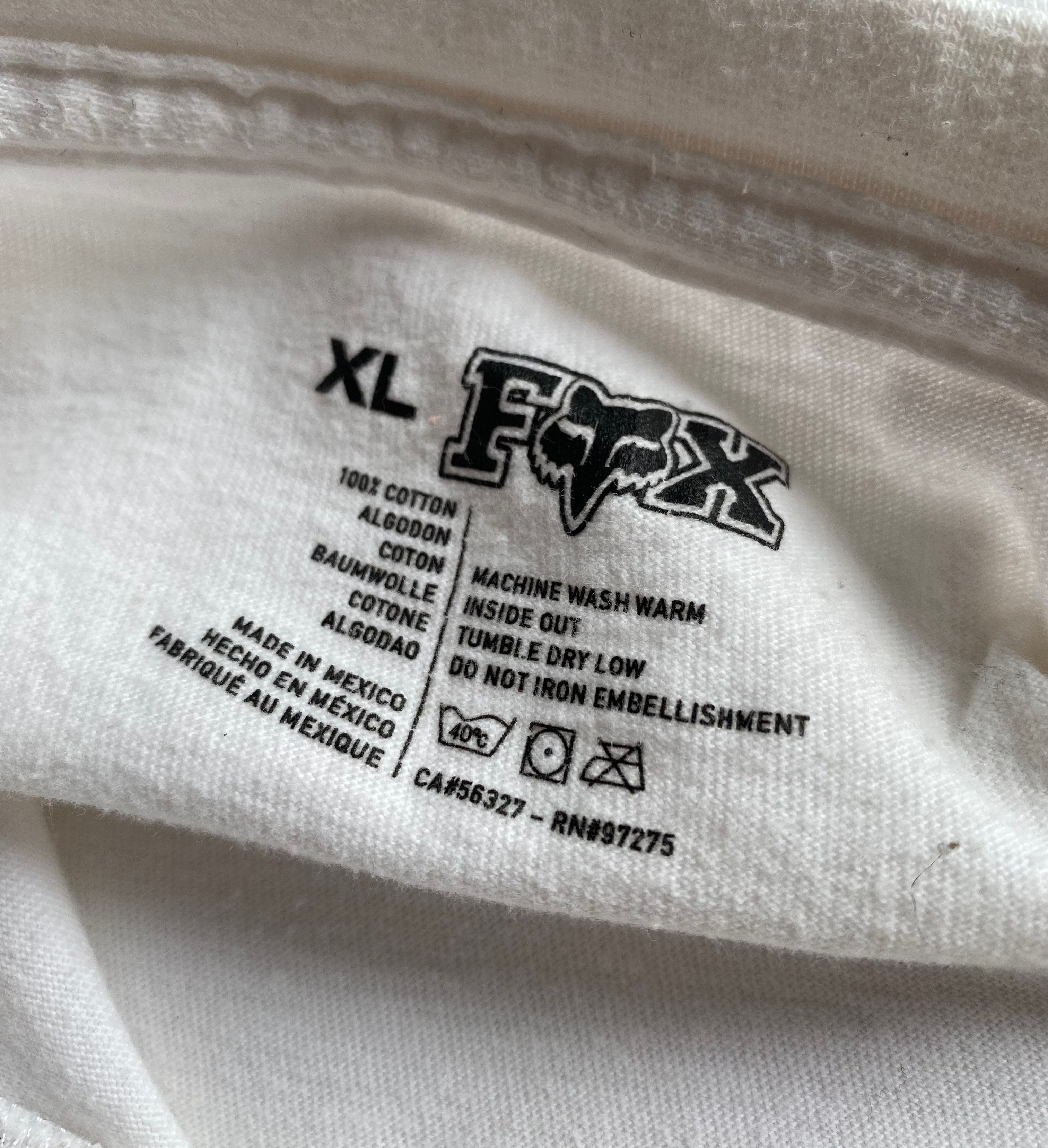 Fox Racing Vintage Fox Racing logo Tee Size US XL / EU 56 / 4 - 5 Thumbnail