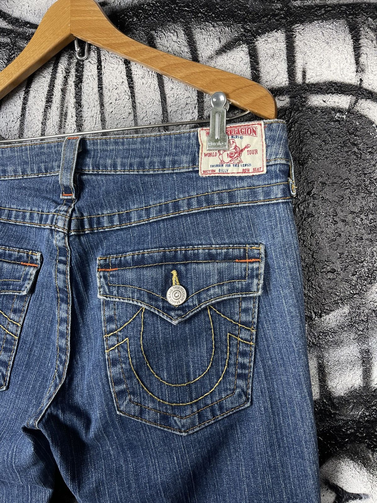 True Religion × Vintage True Religion Flared Jeans Women’s Size 31 Size 31" - 7 Thumbnail