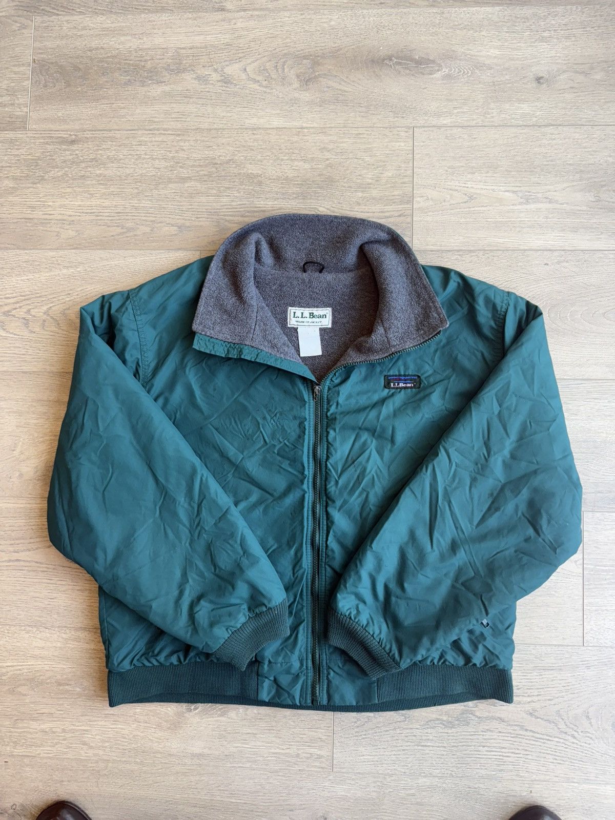L.L. Bean Vintage 90s L.L. Bean Warm Up Jacket Size US M / EU 48-50 / 2 - 2 Thumbnail