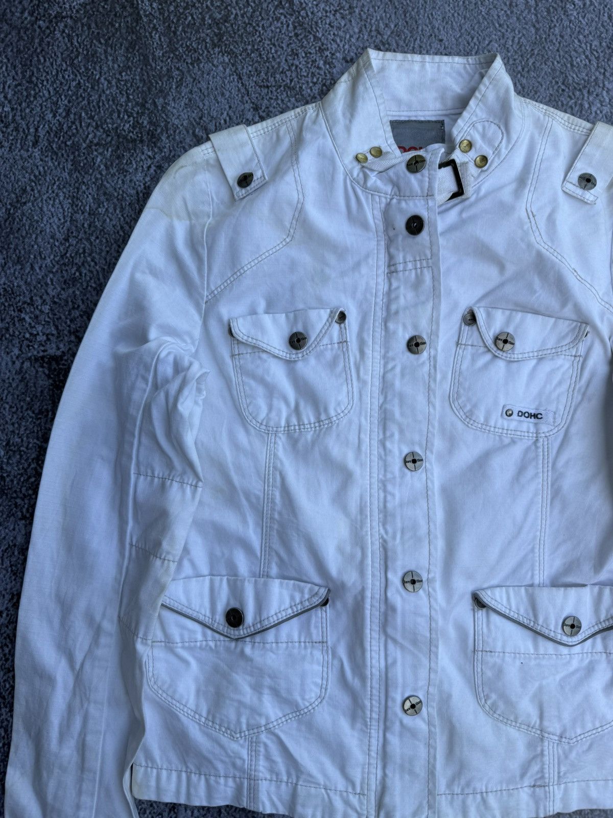 Isamu Katayama Backlash DOHC Biker jacket bondage multipocket Size US S / EU 44-46 / 1 - 4 Thumbnail