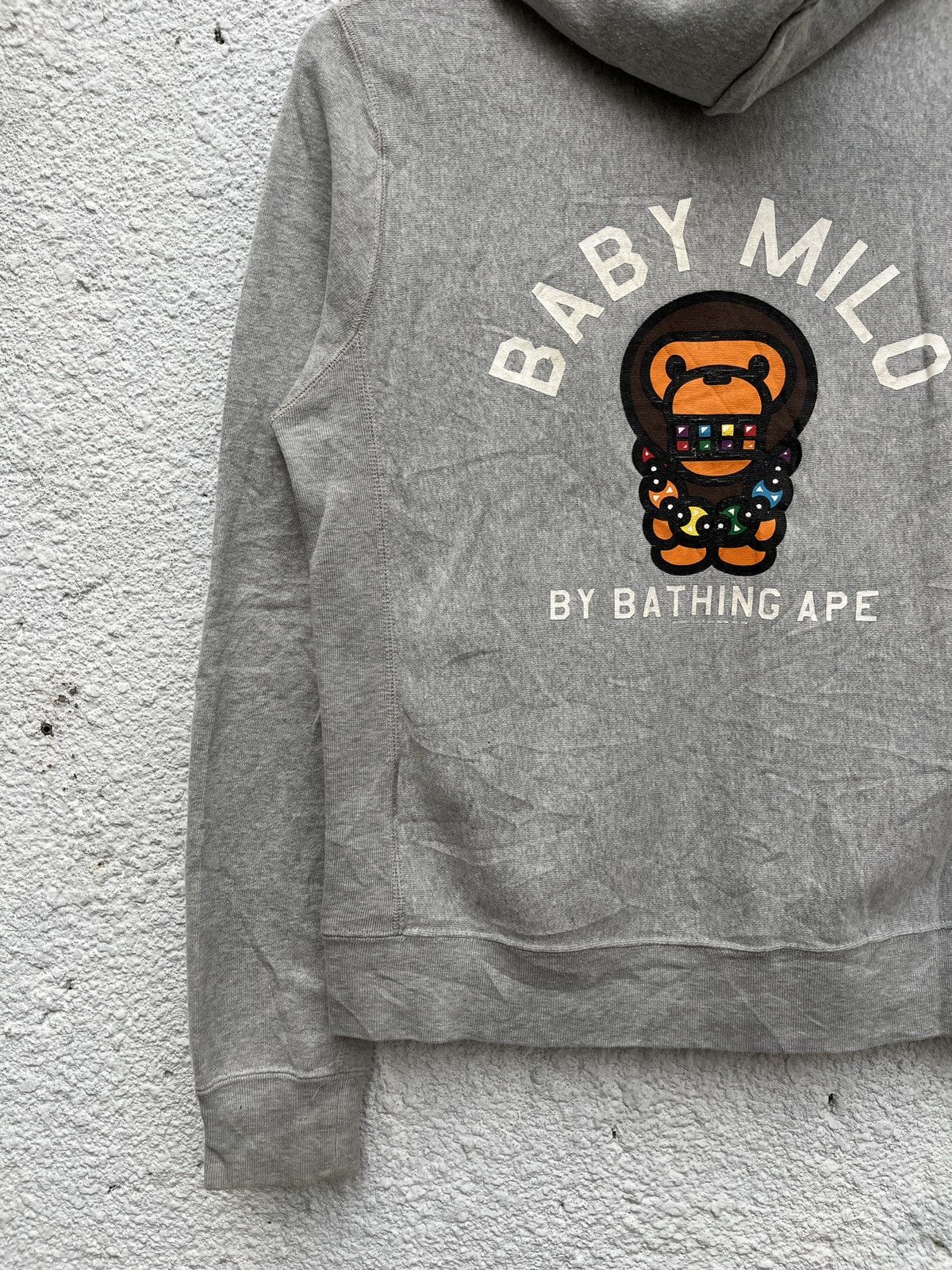 Bape 2008 Bape Baby Milo Full-zip Hoodie Size S / US 4 / IT 40 - 17 Thumbnail