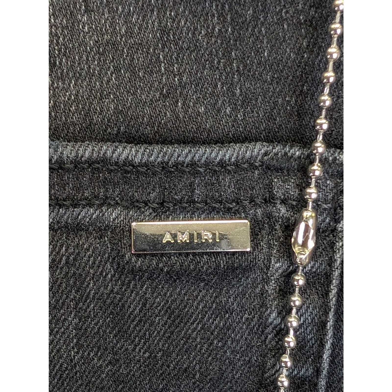 Amiri o1rshd1 Q:2 / Playboy Magazine Jean in Aged Black Size US 33 - 20 Thumbnail