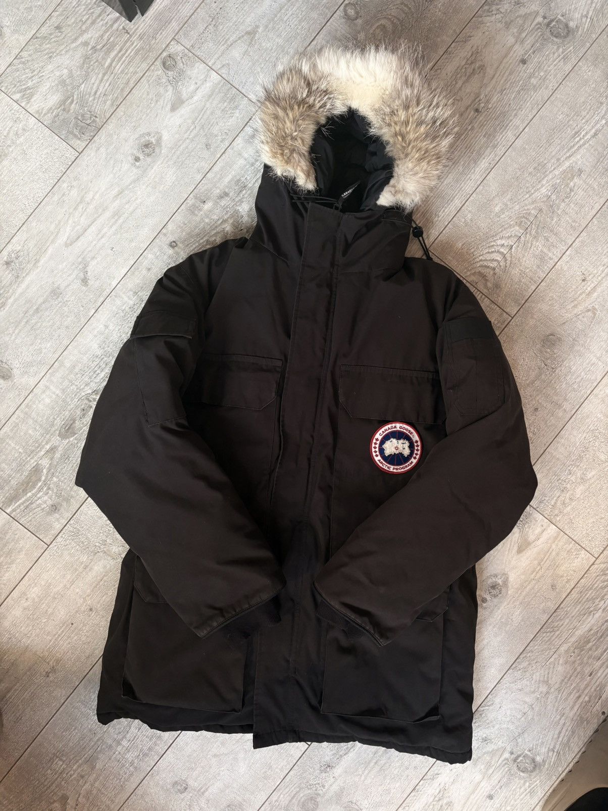 Canada Goose Canada Goose Citadel Parka Mens XL Black Size US XL / EU 56 / 4 - 1 Thumbnail