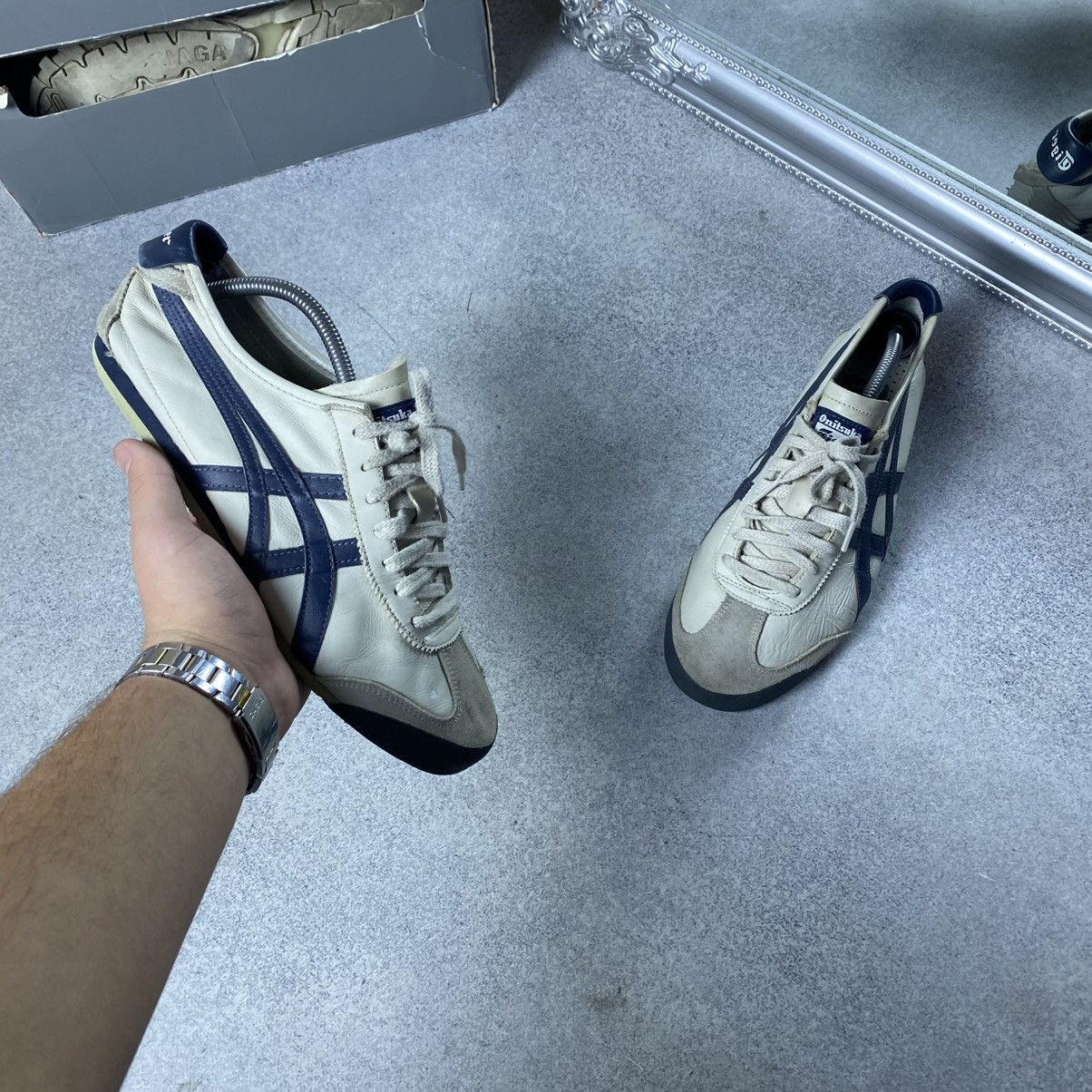 Asics Vintage Asics Tiger Onitsuka Leather Sneakers Size US 8 / EU 41 - 1 Thumbnail