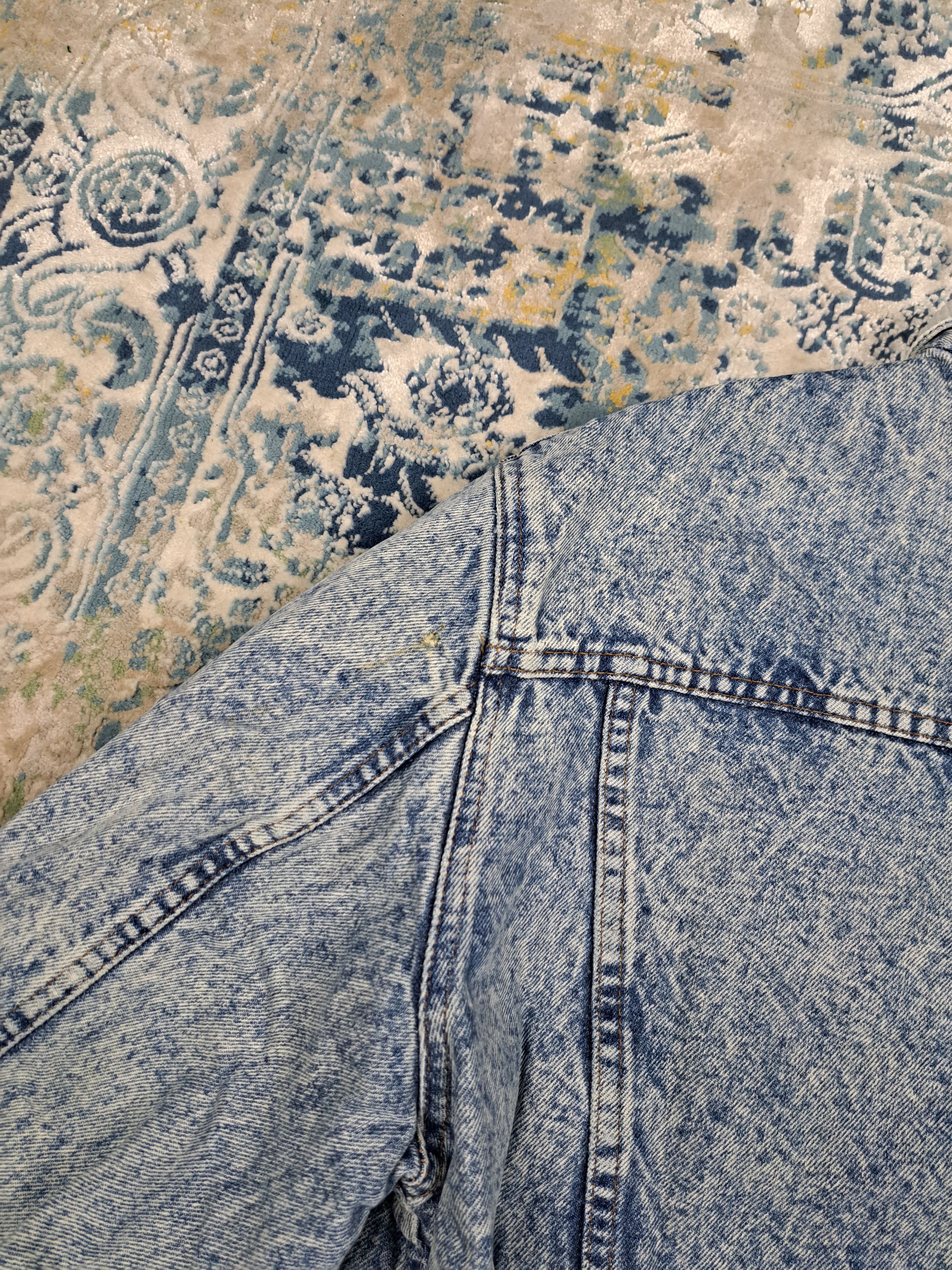 Levi's Vintage 90s Levis Silvertab Acid Wash Denim Jacket Detroit Size US M / EU 48-50 / 2 - 13 Thumbnail