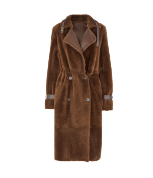 Fendi o1B3y1r0426 Trench Coat in Brown Size M / US 6-8 / IT 42-44 - 1 Preview