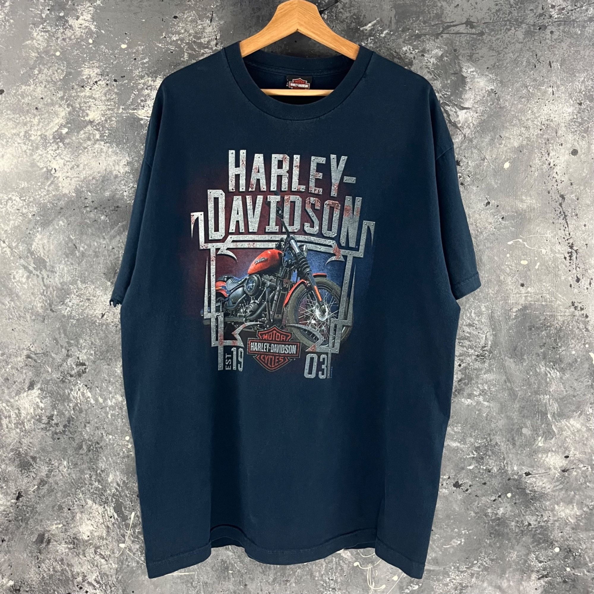 Harley Davidson × Vintage Vintage Y2K Harley Davidson shirt Size US XL / EU 56 / 4 - 1 Thumbnail