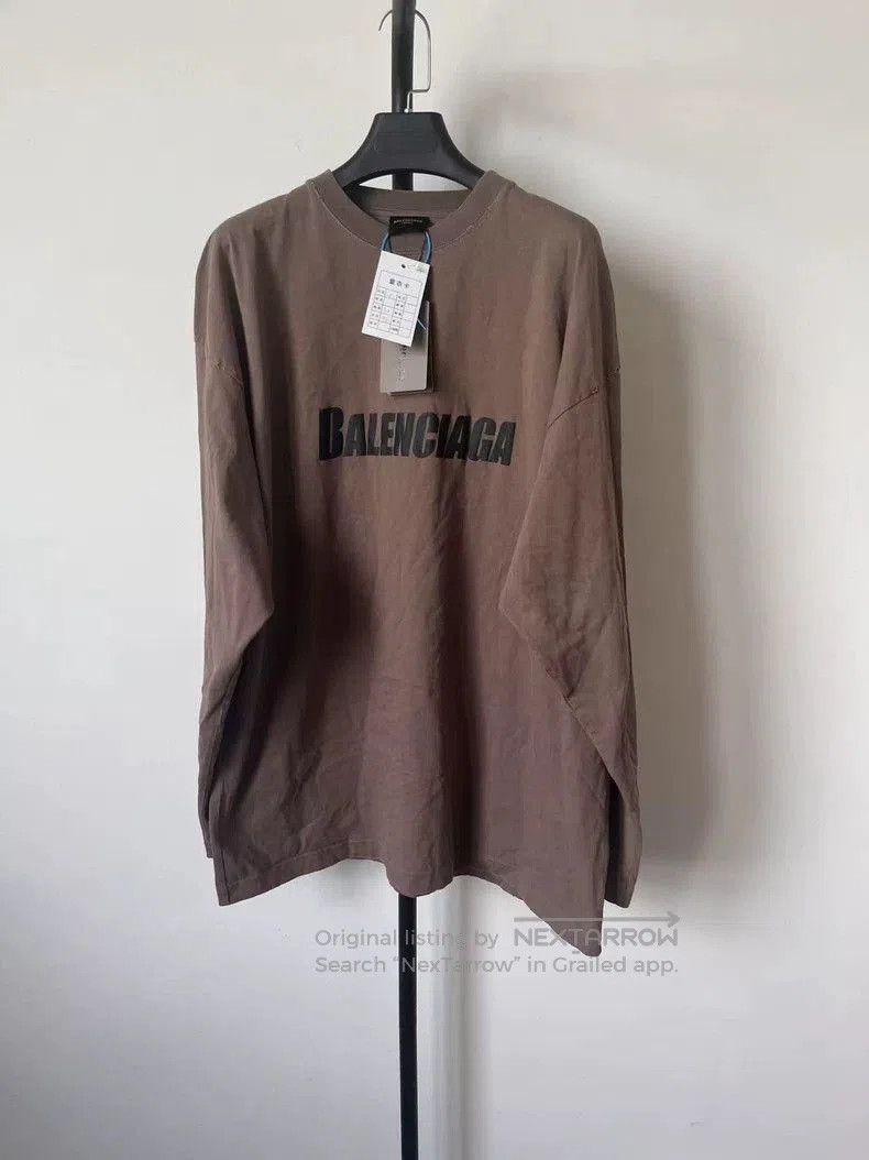 Other Balenciaga Casual Loose Letter Print Long Sleeve. Size US M / EU 48-50 / 2 - 1 Thumbnail