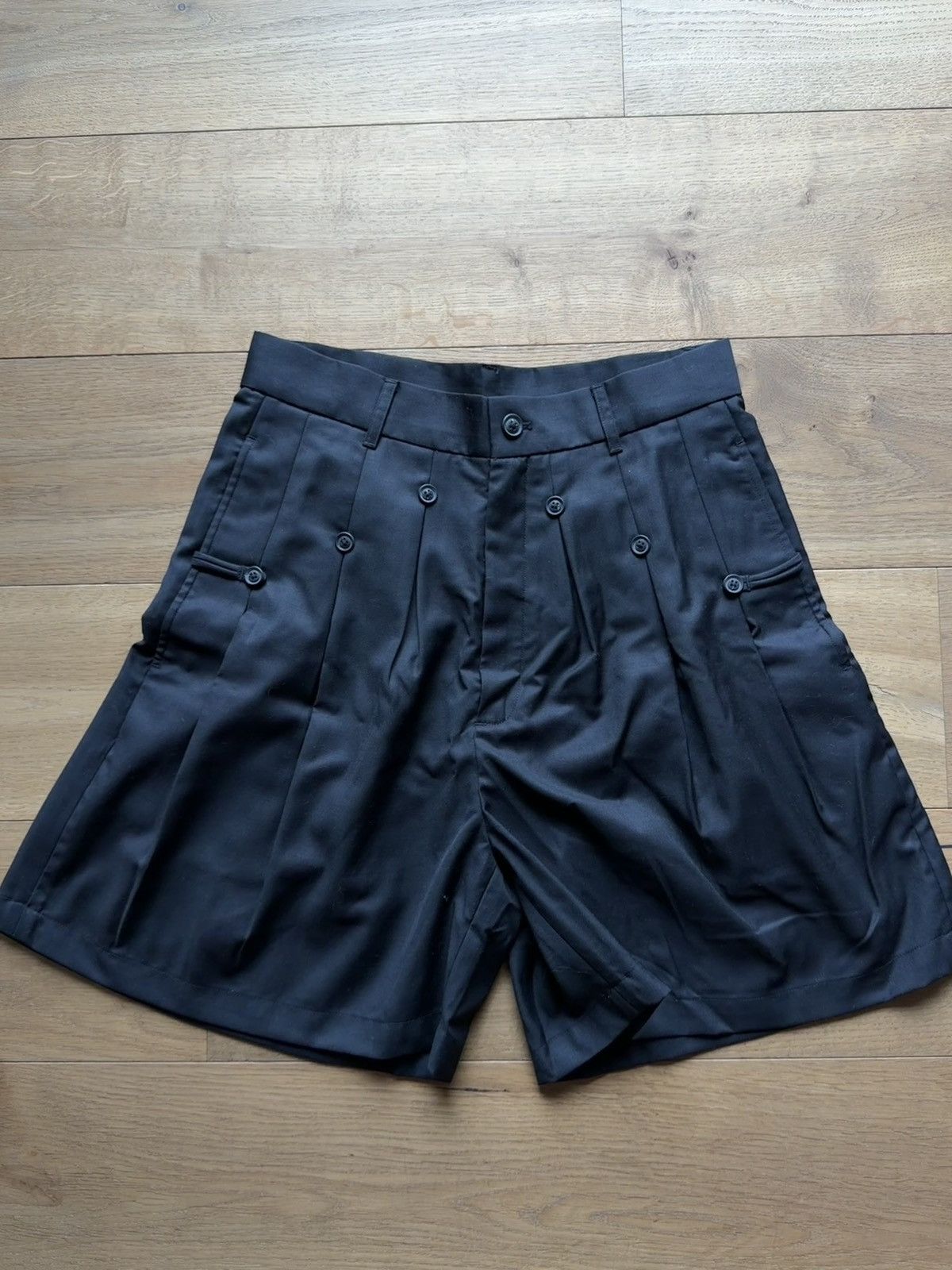 Professor.E Professor.E 24SS Pleated Shorts Size US 44 / EU 60 - 2 Thumbnail