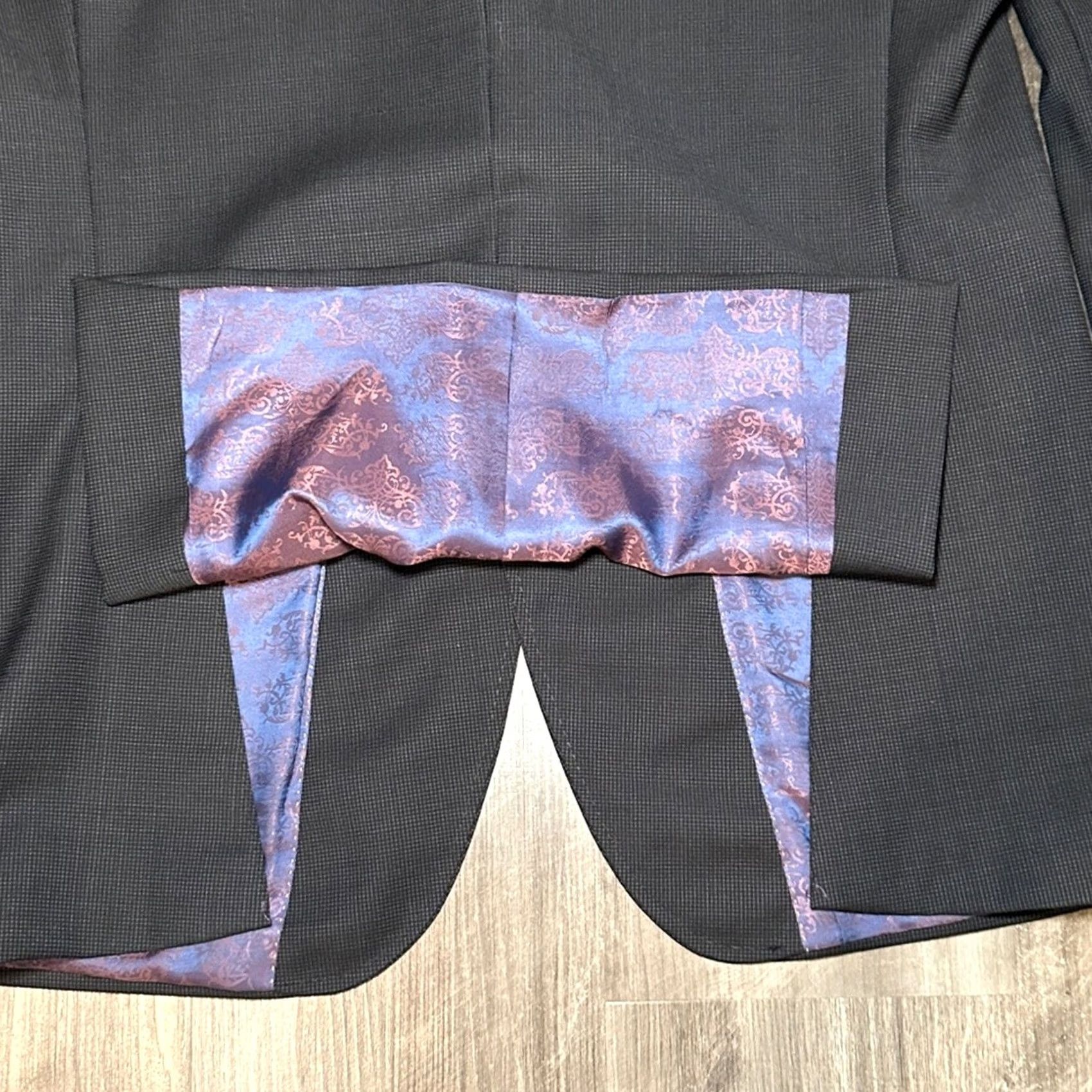 Ted Baker Ted Baker London Endurance Light Checkered Sport Coat Black 42 Mens Regular Wool 2 Piece Coat Size US XS / EU 42 / 0 - 4 Thumbnail