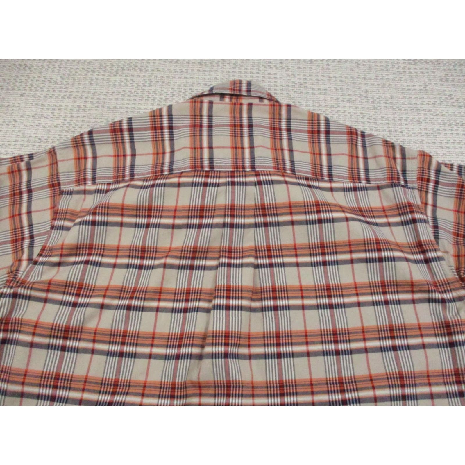 Vintage Cinch Shirt Mens M Orange Plaid Long Sleeve Button-Up Western Rodeo Shirt Mens M Casual Workwear Mens Size US M / EU 48-50 / 2 - 7 Thumbnail