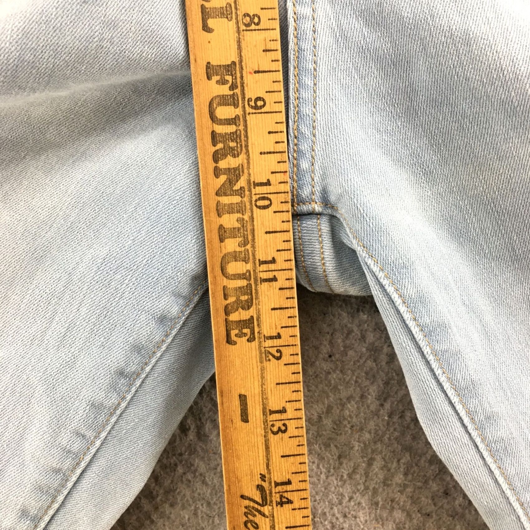 Levi's Levi's Capri Jeans Women's 32 Blue Denim Mid Rise Cotton Blend Jeans Capri Womens Size 24" / US 00 / IT 34 - 6 Thumbnail