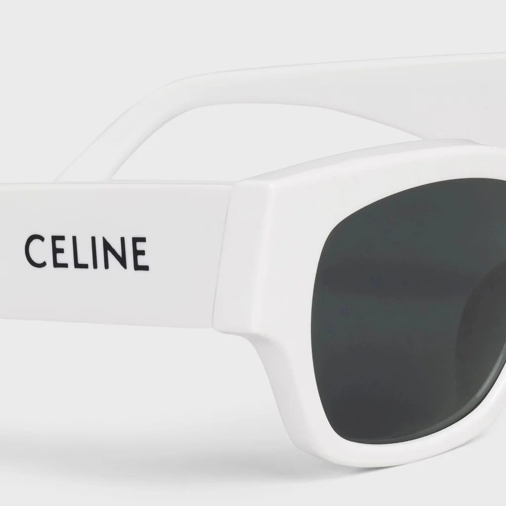 Celine o1bcso1str0326 4S197CPLB Size: OS / Sunglasses in White Size ONE SIZE - 3 Thumbnail