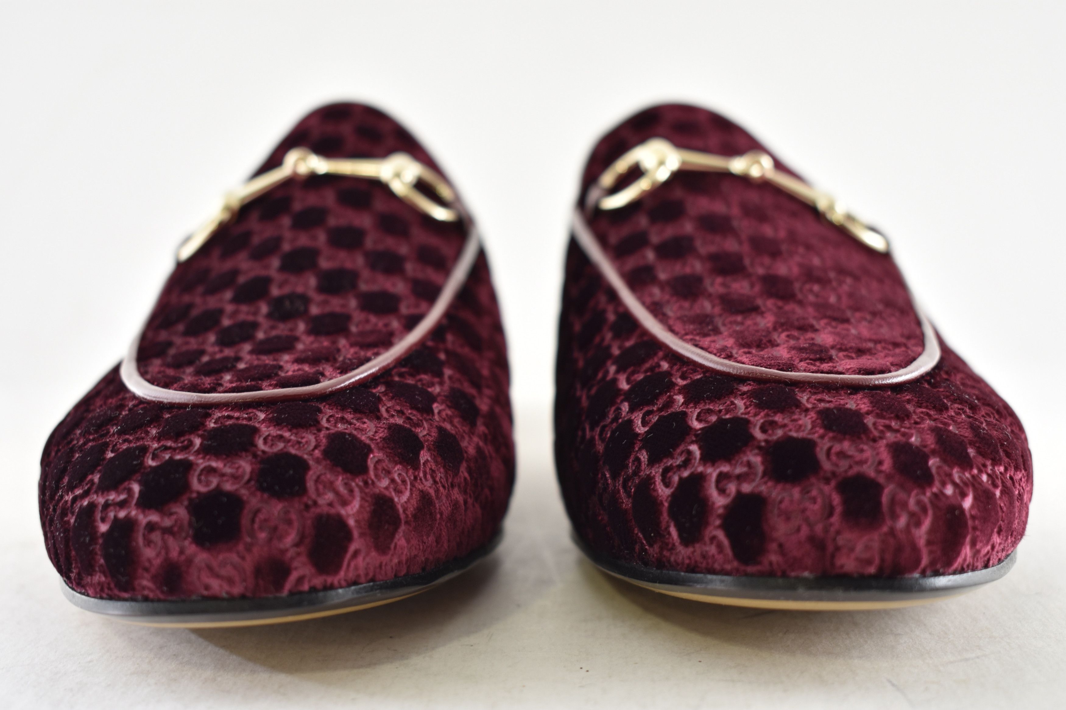 Gucci Gucci Princetown Velvet GG Logo Slide Loafer Mule Flat 37 Size US 7 / IT 37 - 11 Thumbnail