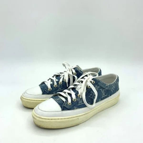 Louis Vuitton Louis Vuitton Stellar Casual Shoes in Denim Blue -2508 Size US 6 / IT 36 - 1 Thumbnail