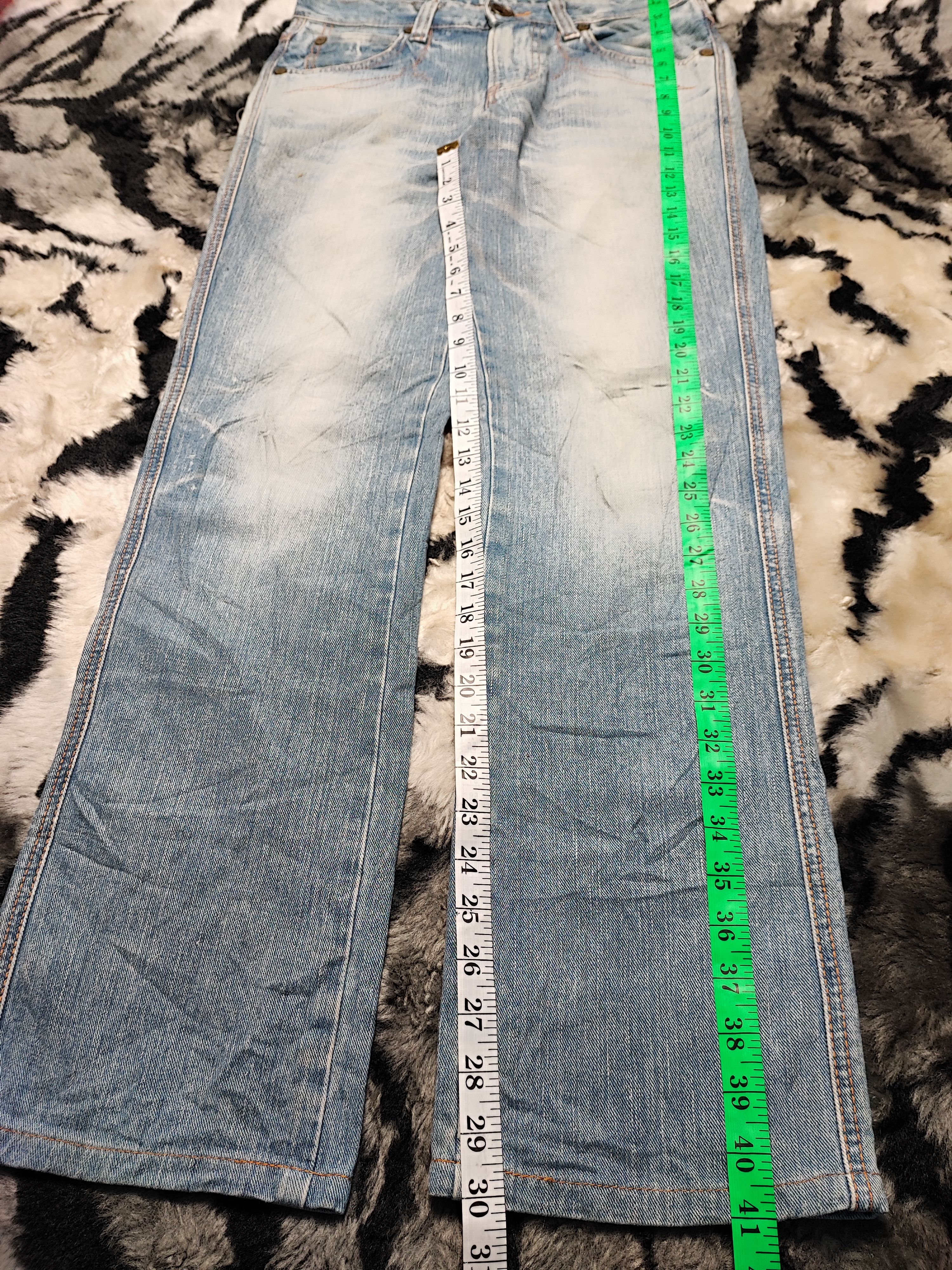 Edwin × Japanese Brand Edwin Blue Trip Punk Distressed Jeans Size US 31 - 5 Thumbnail