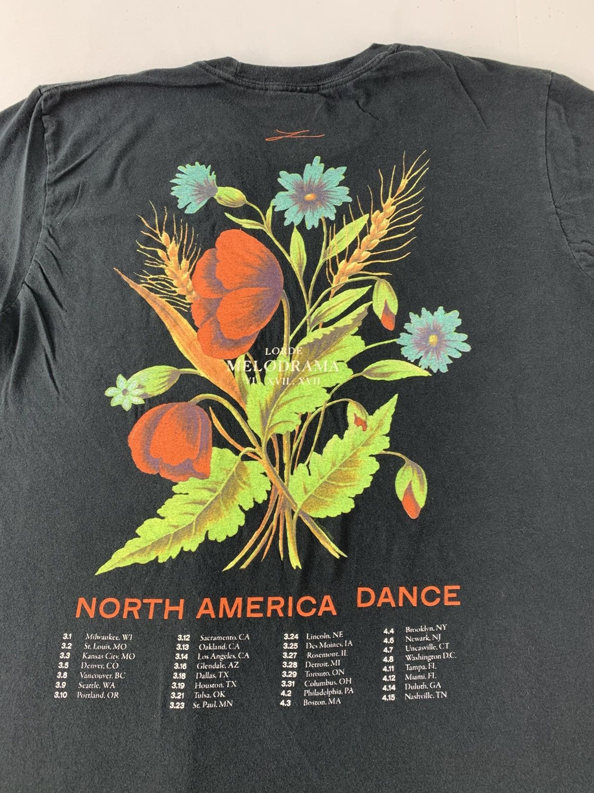 Other Lorde Melodrama Floral North American Tour 11’ Graphic Tee Size US L / EU 52-54 / 3 - 4 Thumbnail