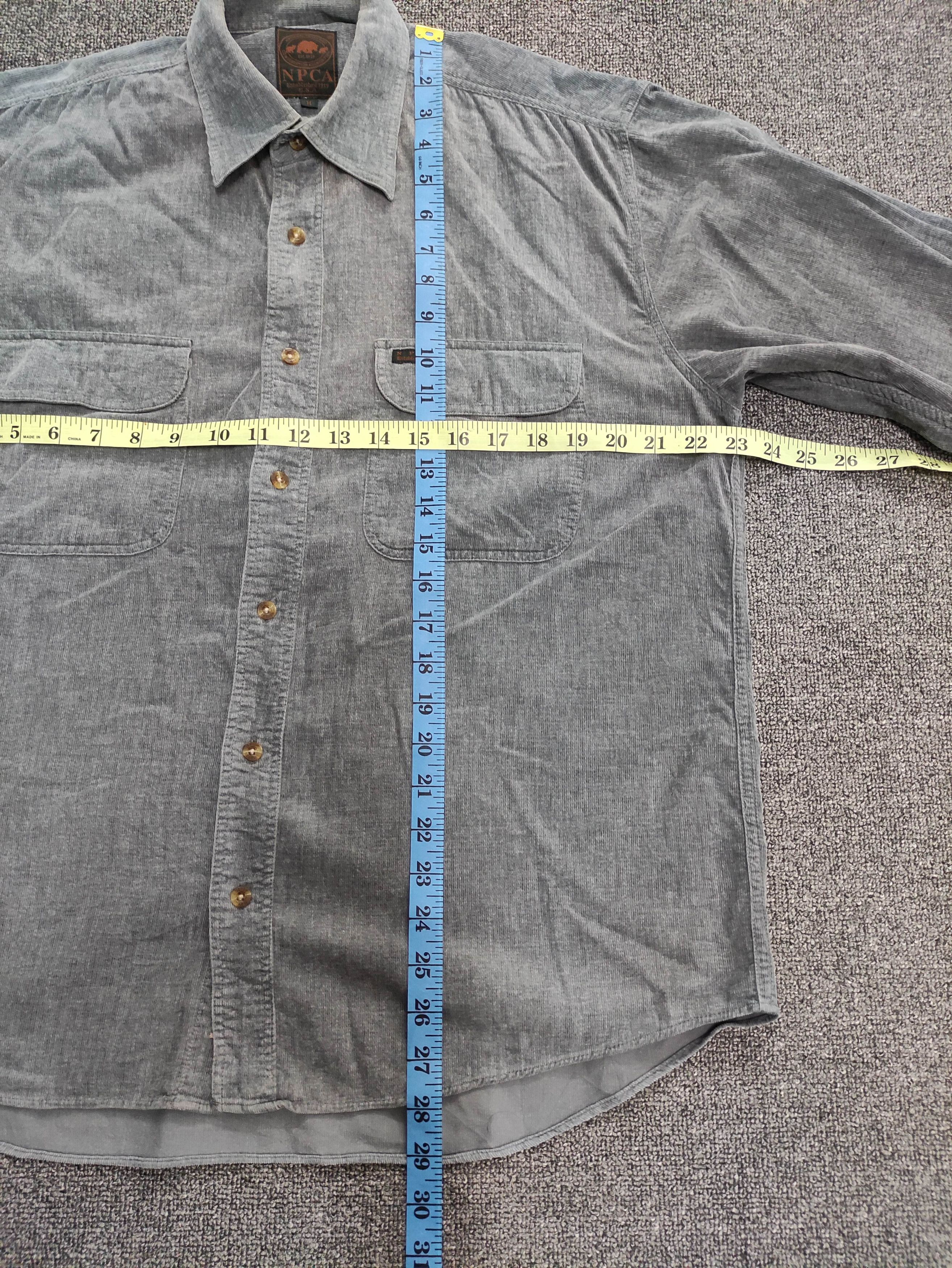 Flannel Vintage Npca Shirt Button Up Long Sleeve Flannel Size US M / EU 48-50 / 2 - 7 Thumbnail