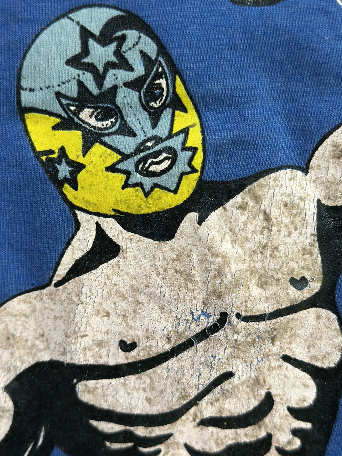Vintage × WWE × WWF Vintage Cafeteria El Cuadratero Mexico Faded Tee Size US M / EU 48-50 / 2 - 6 Thumbnail