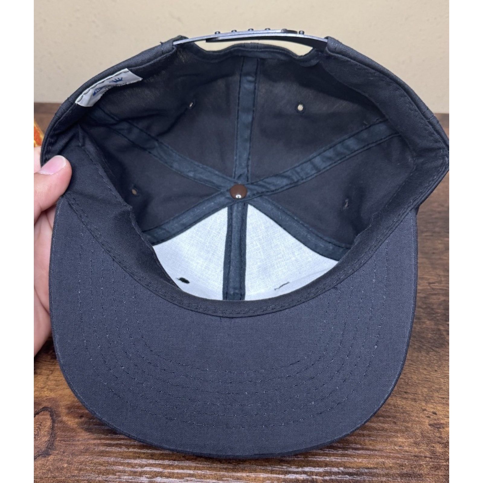 RUN DMC Vintage 80s 90s Run DMC Rap Hip Hop Snapback Hat Size ONE SIZE - 7 Thumbnail