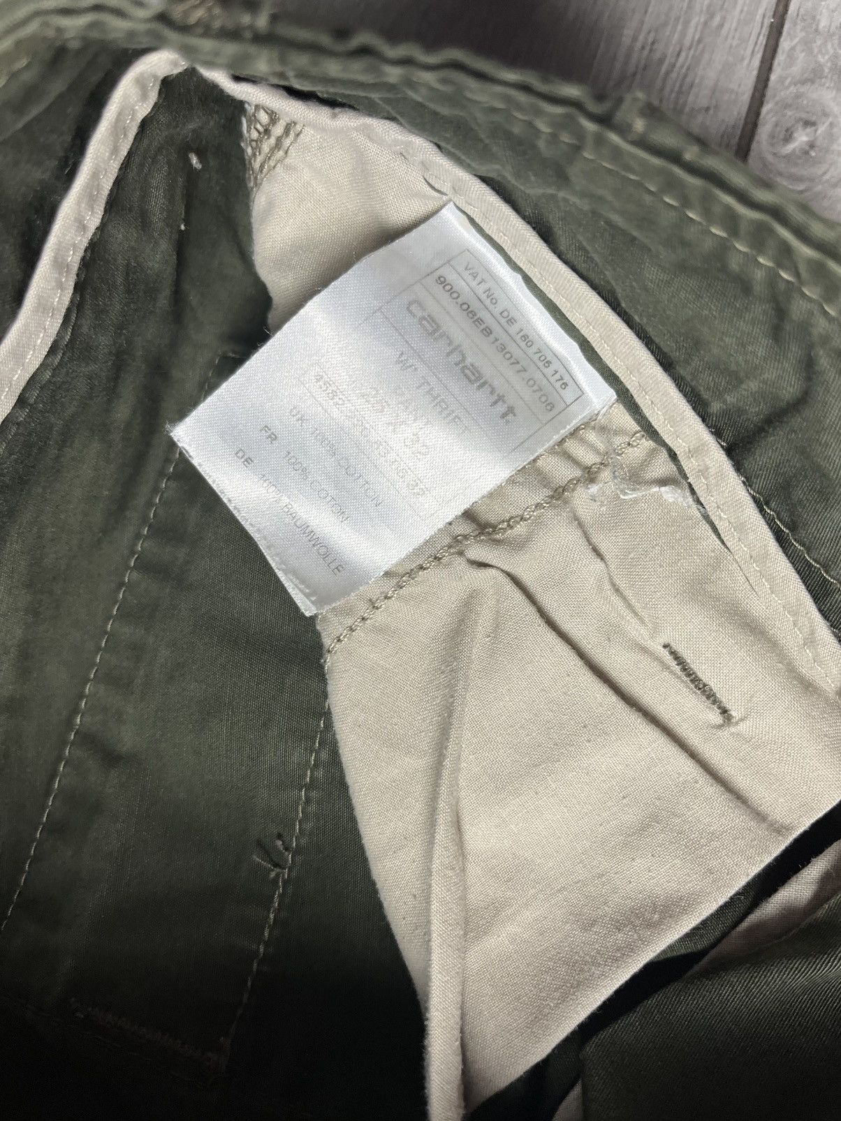Carhartt Carhartt w thrift pants cargo military army size 25/32 Size US 26 / EU 42 - 4 Thumbnail