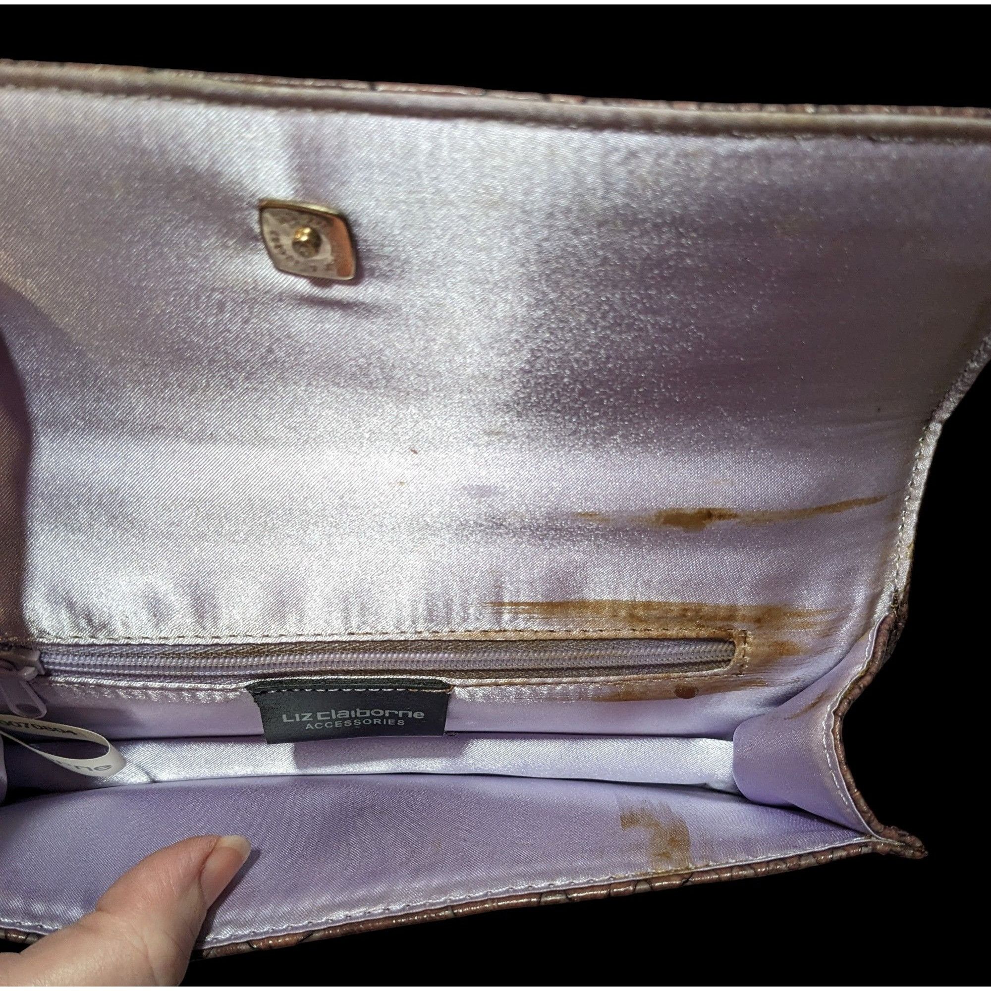 Other Vintage Faux Snake Purse With Charms by Liz Claiborne Size ONE SIZE - 7 Thumbnail