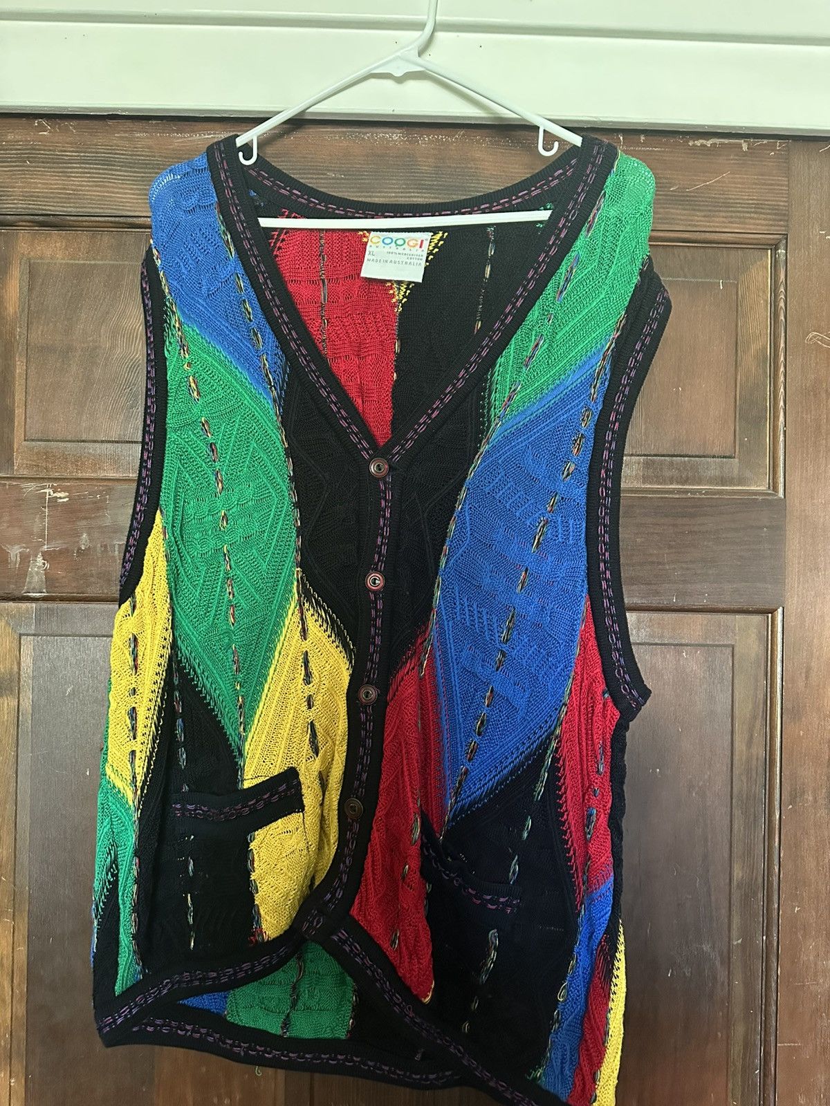 Coogi Coogi Sweater Vest Size US XL / EU 56 / 4 - 1 Thumbnail