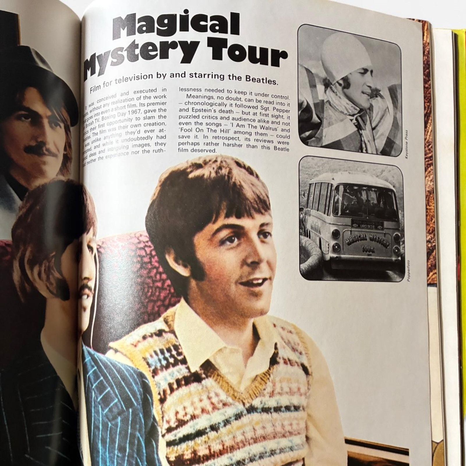 Vintage The beatles hardcover book good Size ONE SIZE - 4 Thumbnail