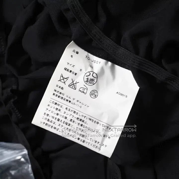 Comme des Garcons Comme Des Garcons Black Retro Design Top Size S / US 4 / IT 40 - 7 Thumbnail