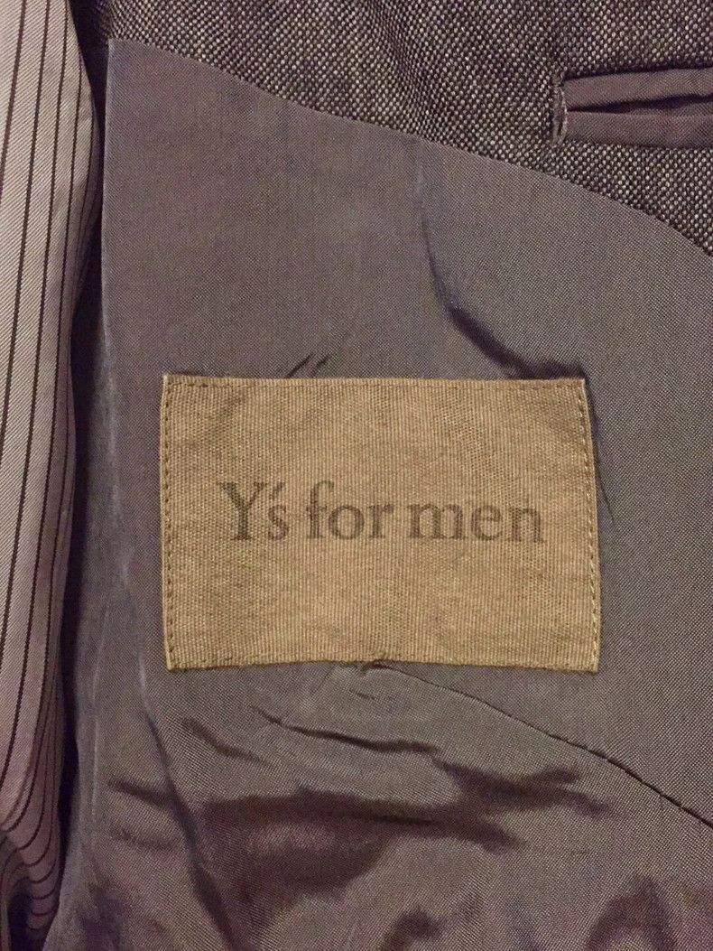 Yohji Yamamoto Yohji Yamamoto Yohji Yamamoto Y's for men grey mercerized Size US M / EU 48-50 / 2 - 4 Thumbnail