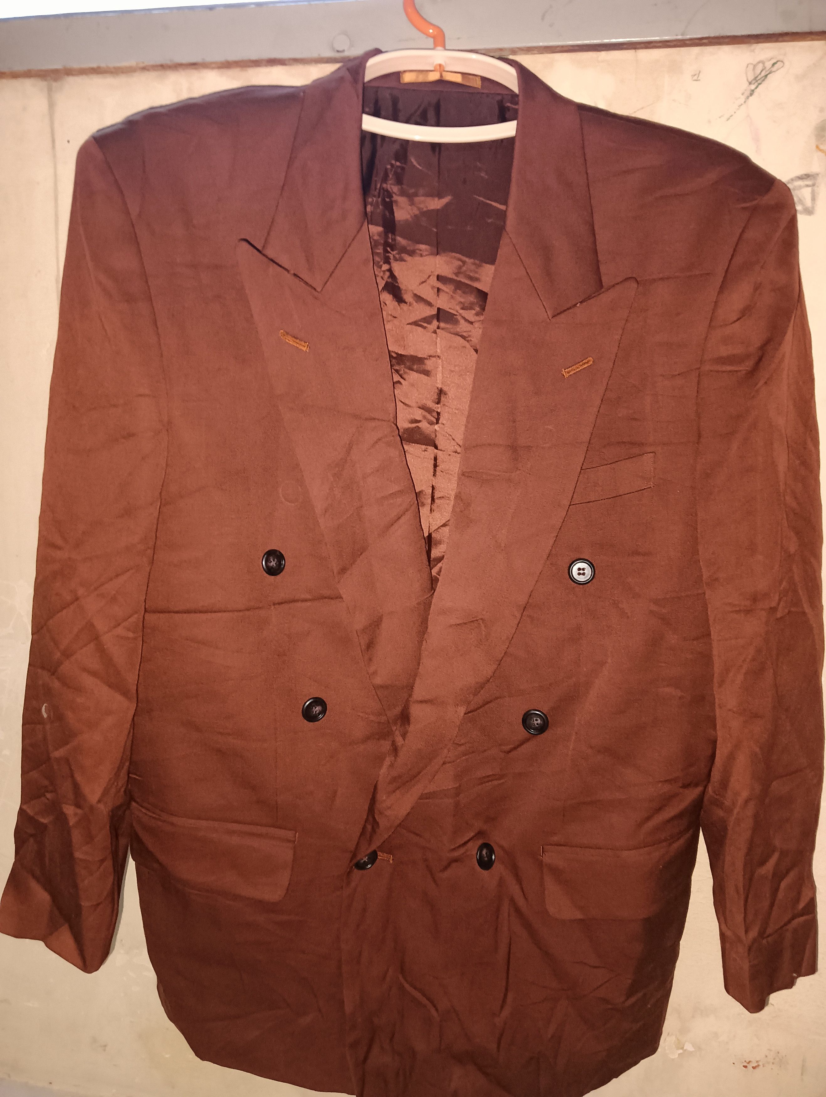 Japanese Brand JOHNNY ROGAN Shining Brown stylish Blazer Size 40S - 1 Thumbnail