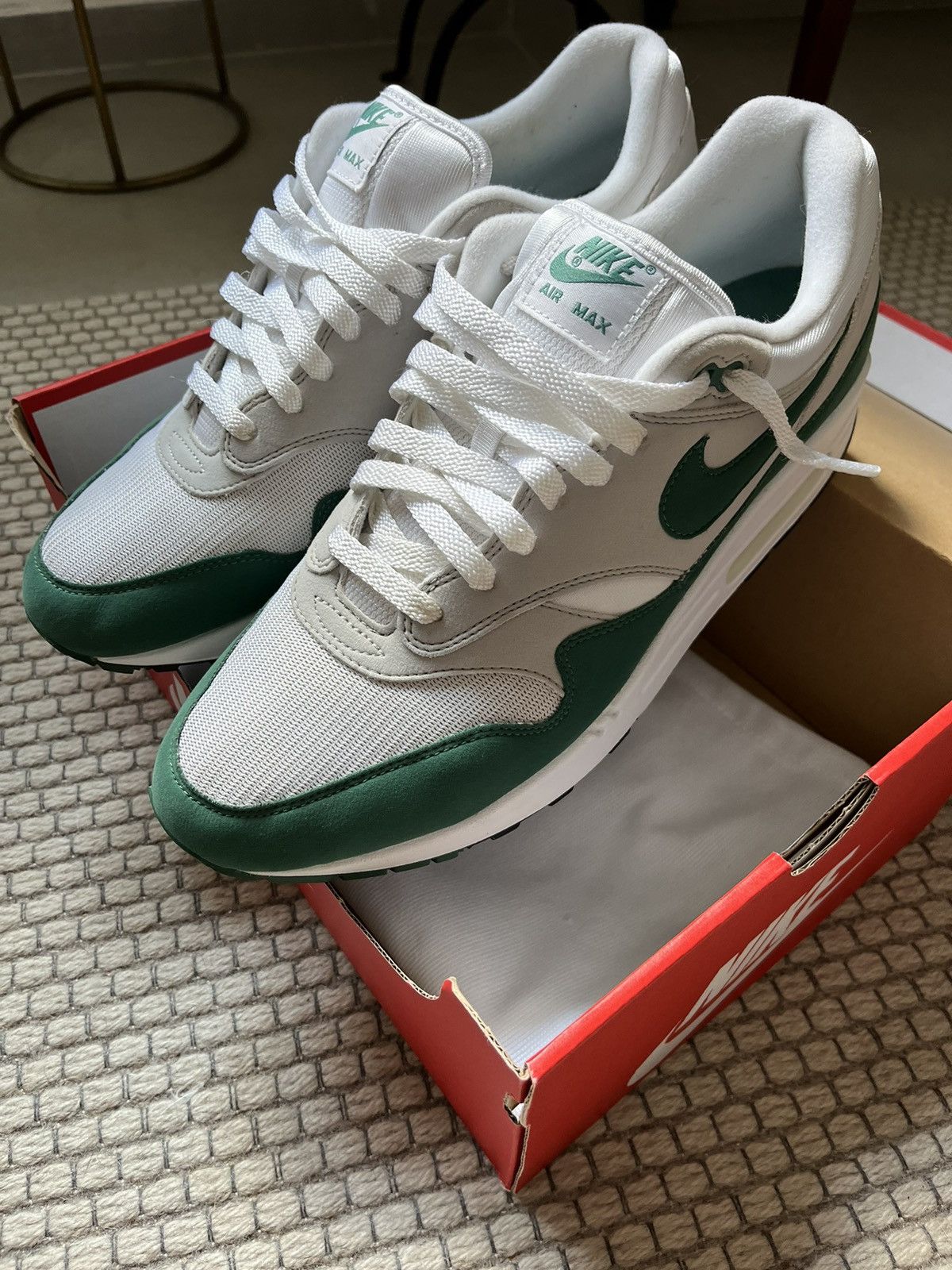 Nike Nike Air Max 1 anniversary green (2020) Size US 12 / EU 45 - 1 Thumbnail