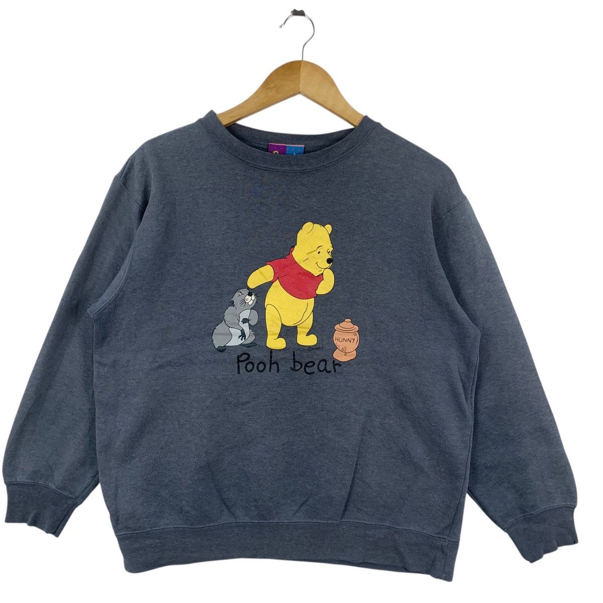 Disney Vintage DISNEY POOH BEAR Hunny Cartoon Movie Sweatshirt Size L / US 10 / IT 46 - 5 Thumbnail