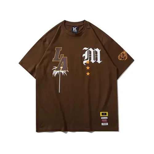 Other L.A Palm Tree Print Graphic Short Sleeve T-Shirt Size US XL / EU 56 / 4 - 1 Thumbnail