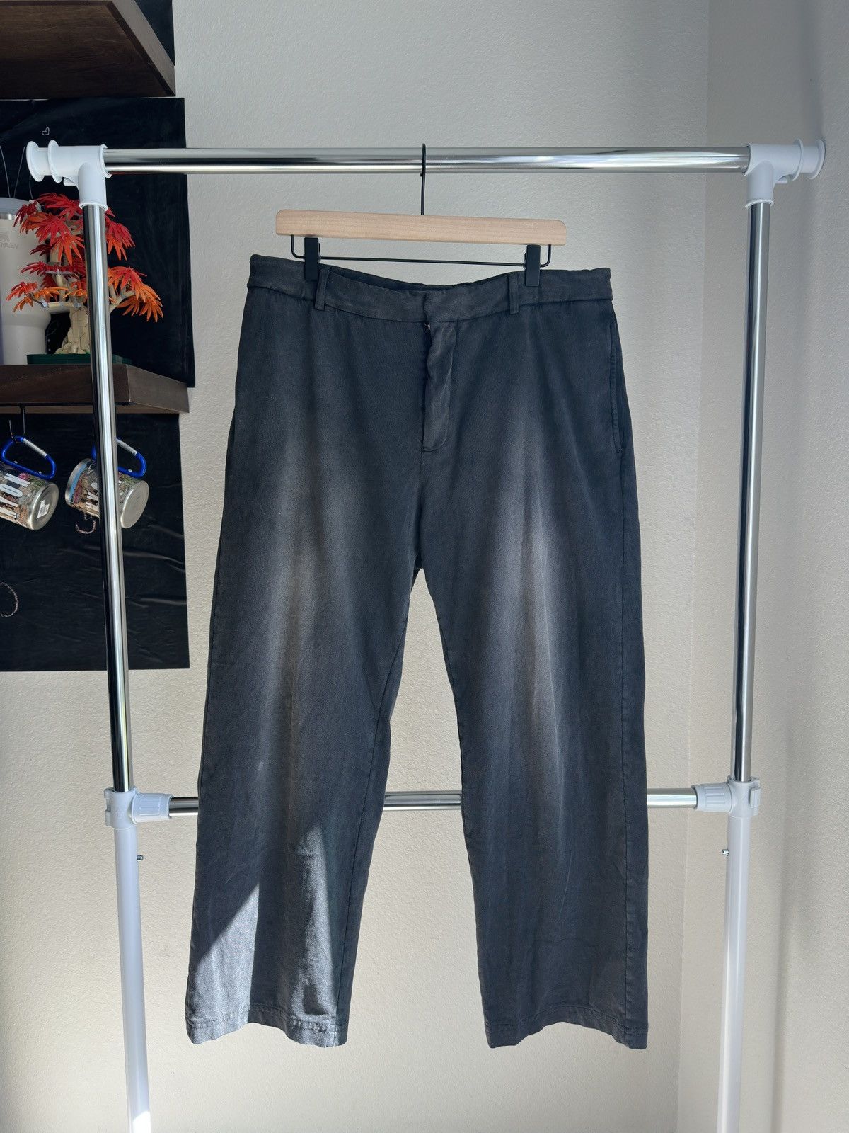 Balenciaga Trompe L’oeil Washed Grey Sweatpants Size US 34 / EU 50 - 1 Thumbnail