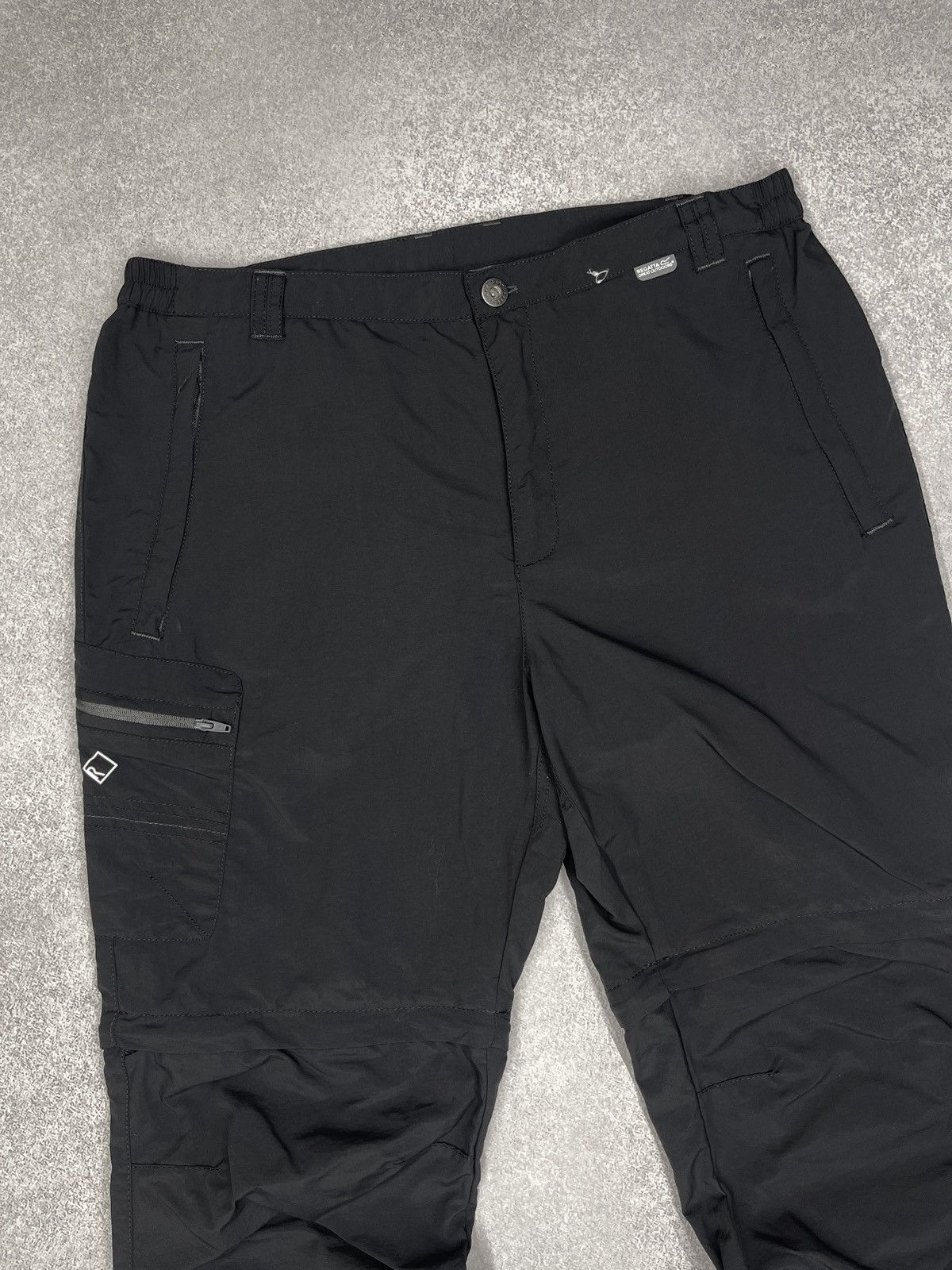 Other Mens Regatta 2 in 1 Nylon Pants Graphite Outdoor Gorpcore Size US 32 / EU 48 - 3 Thumbnail