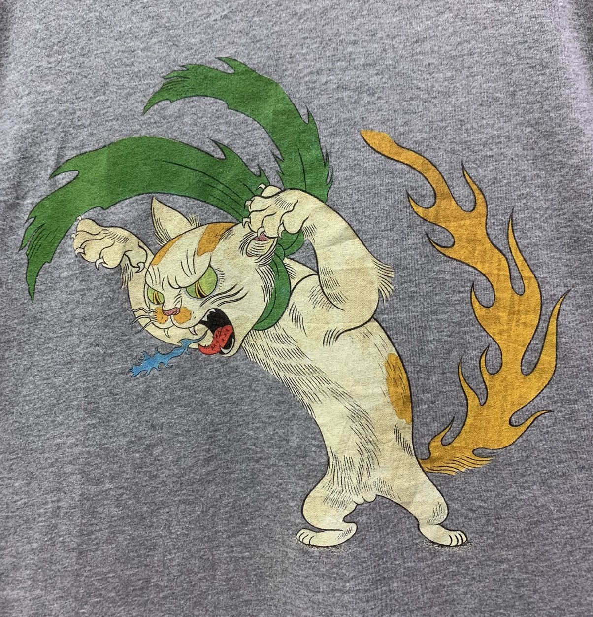 Anime × Japanese Brand × Vintage DTGS Ayako Ishiguro Bake Neko Zorozoro T-shirts Size US L / EU 52-54 / 3 - 4 Thumbnail