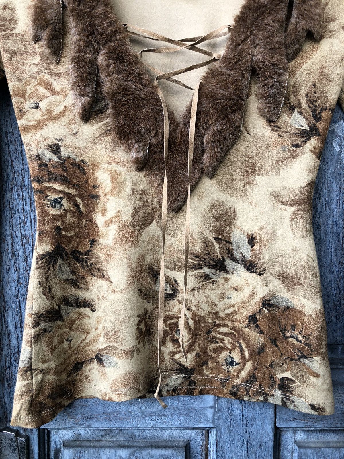 Morgan De Toi Morgan De Toi Fur & Flower SexyNaughtyBitchiMe Beauty Beast Size S / US 4 / IT 40 - 7 Thumbnail