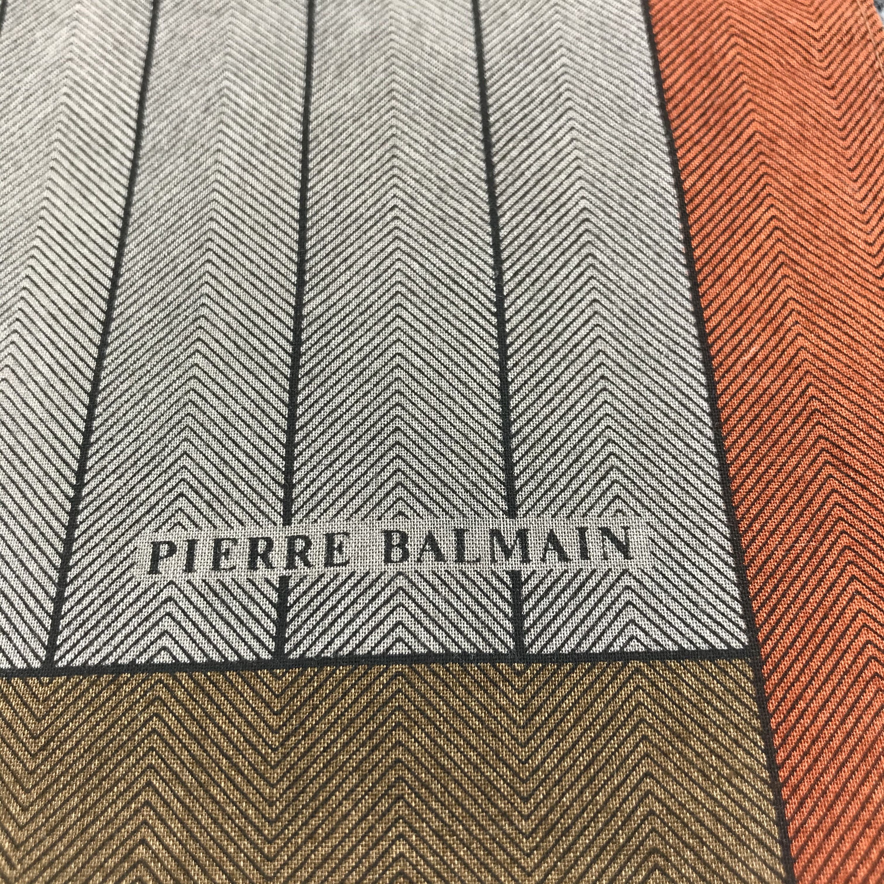Pierre Balmain × Vintage Pierre Balmain Handkerchief Neckerchief Bandana H128 Size ONE SIZE - 4 Thumbnail