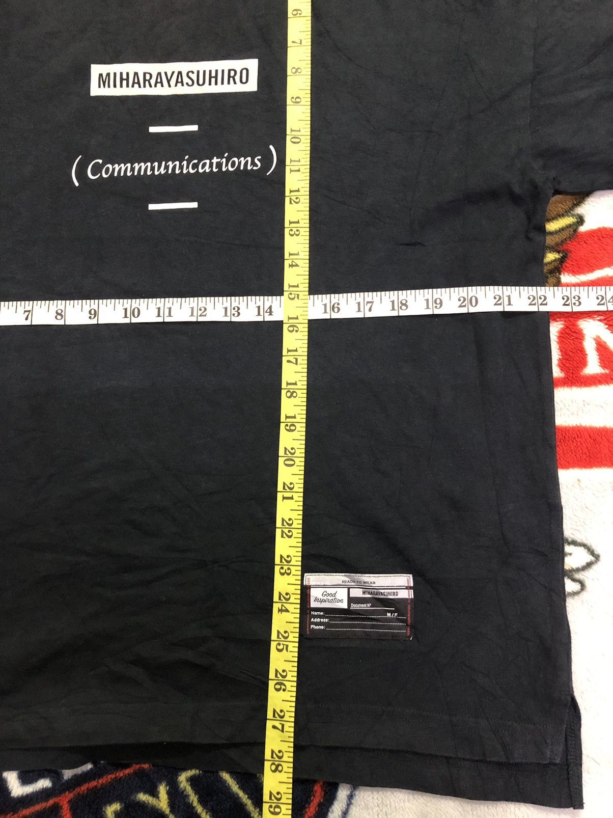 Maison MIHARA YASUHIRO Miharayasuhiro Good Inspiration Shirt Tee Size US M / EU 48-50 / 2 - 12 Thumbnail