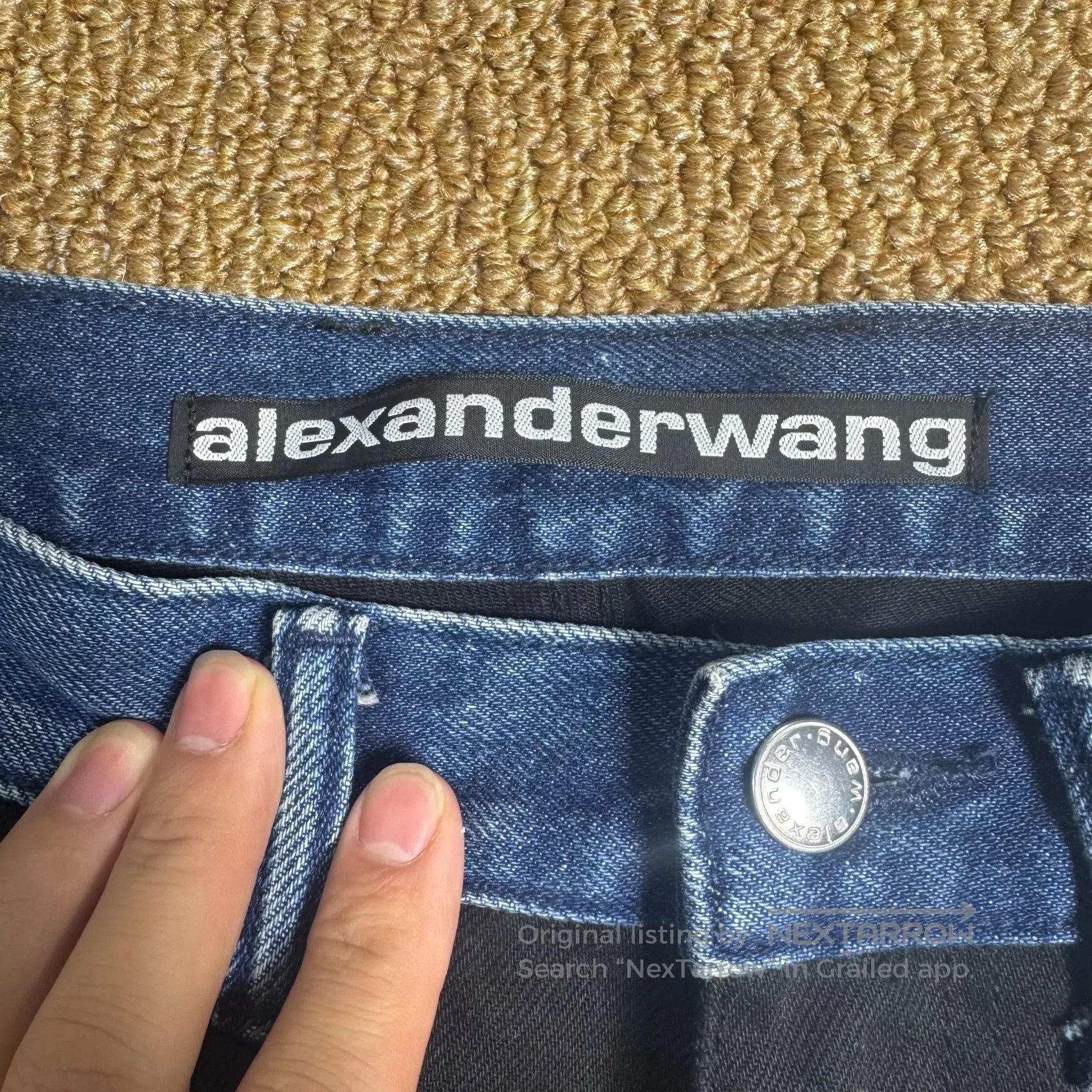 Alexander Wang Alexander Wang Black Denim Pants. Size 26" / US 2 / IT 38 - 3 Thumbnail