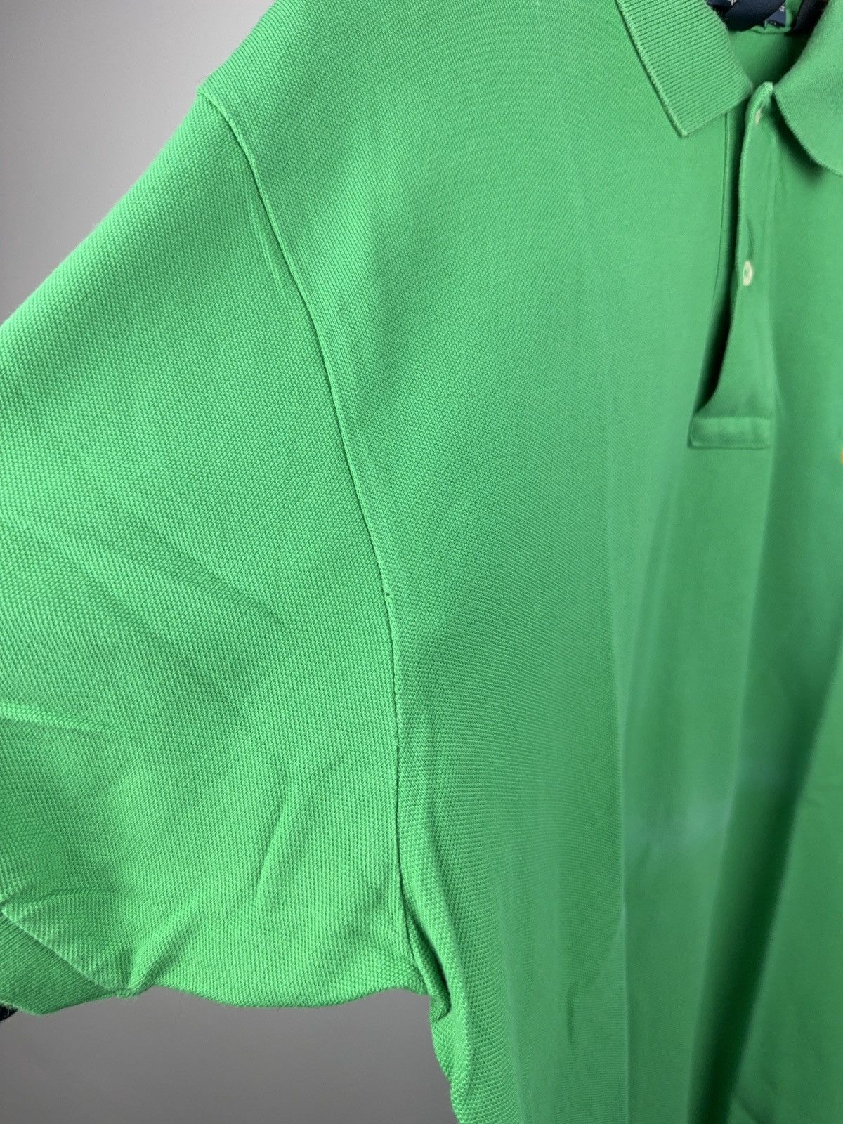 Polo Ralph Lauren Luxury Vintage Retro 90s Ralph Lauren Polo green polos Size US L / EU 52-54 / 3 - 4 Thumbnail