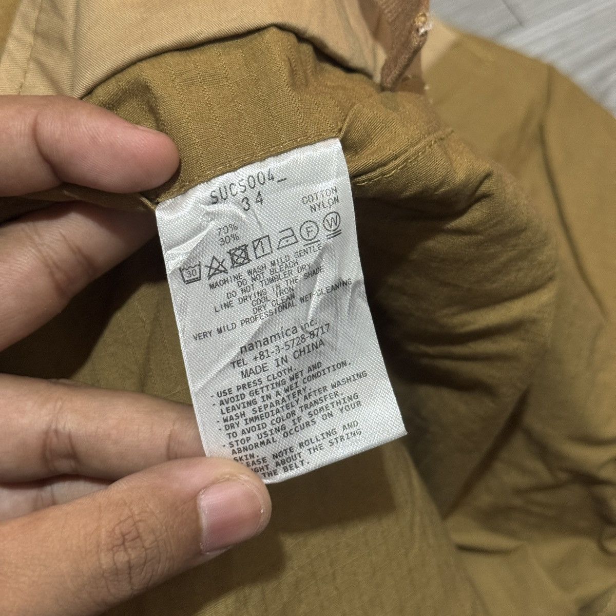 Nanamica Nanamica Ripstop Cargo Pants Size US 34 / EU 50 - 5 Thumbnail