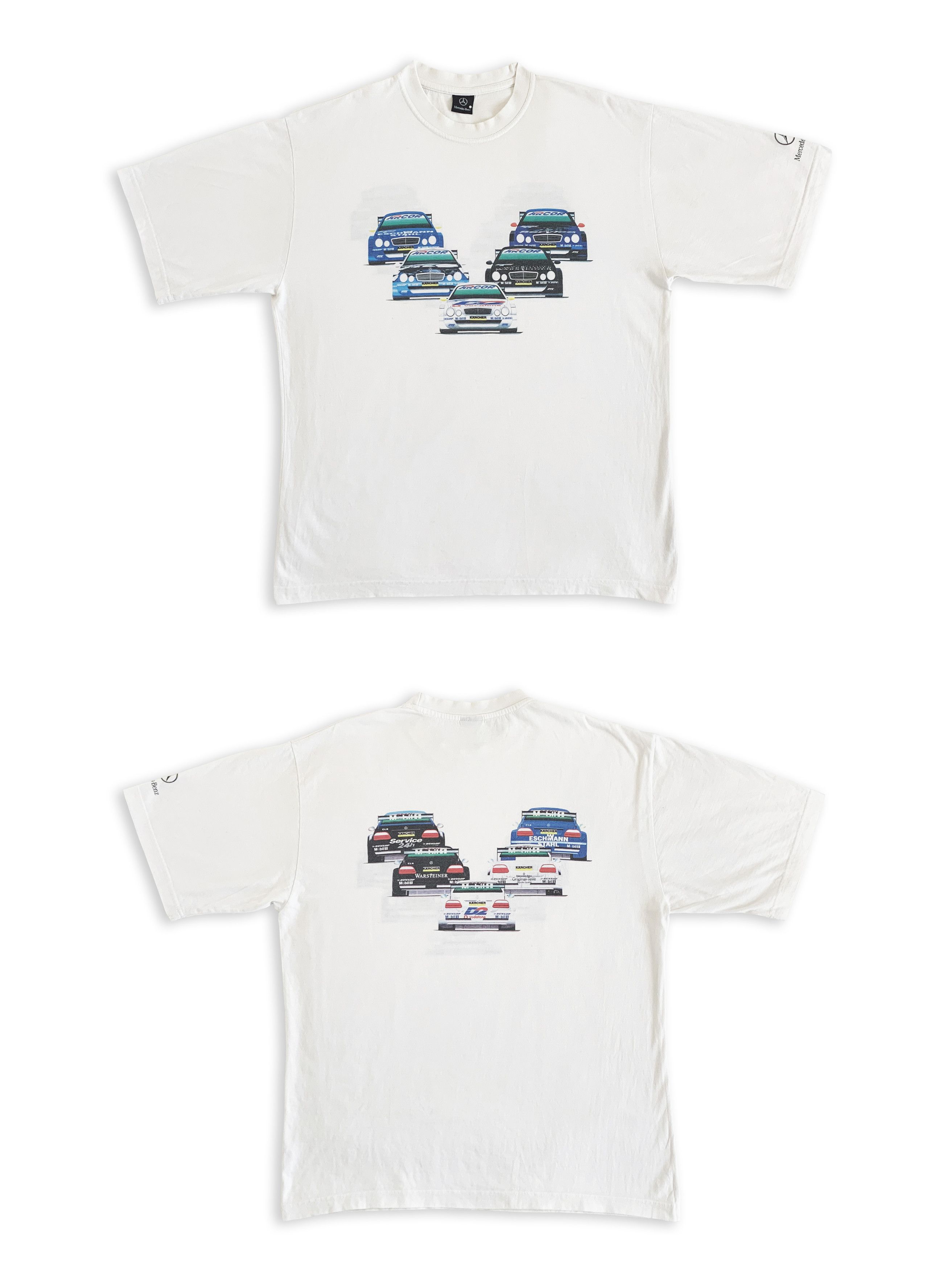 Mercedes-Benz Vintage 90s MERCEDES BENZ T shirt Edition Motorspot Official Size US XL / EU 56 / 4 - 1 Thumbnail