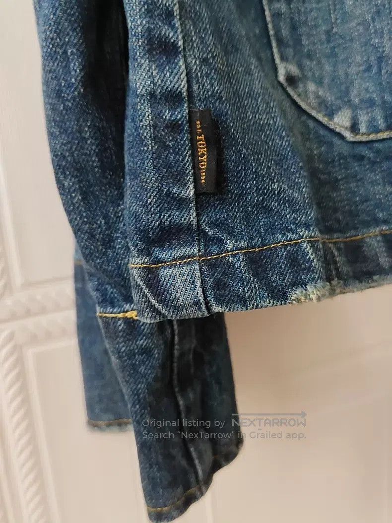 Neighborhood Neighborhood Washed Splattered Tang Suit Denim Jacket Size US M / EU 48-50 / 2 - 3 Thumbnail